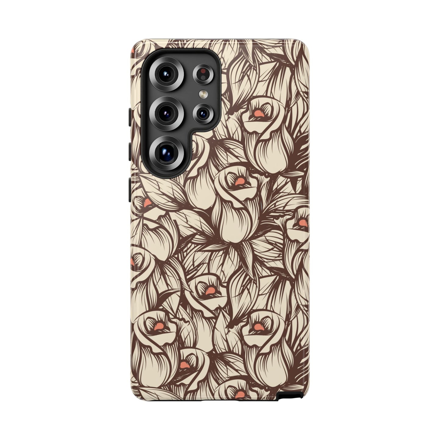 Botanical Pattern Floral Magnolia Tough Phone Case