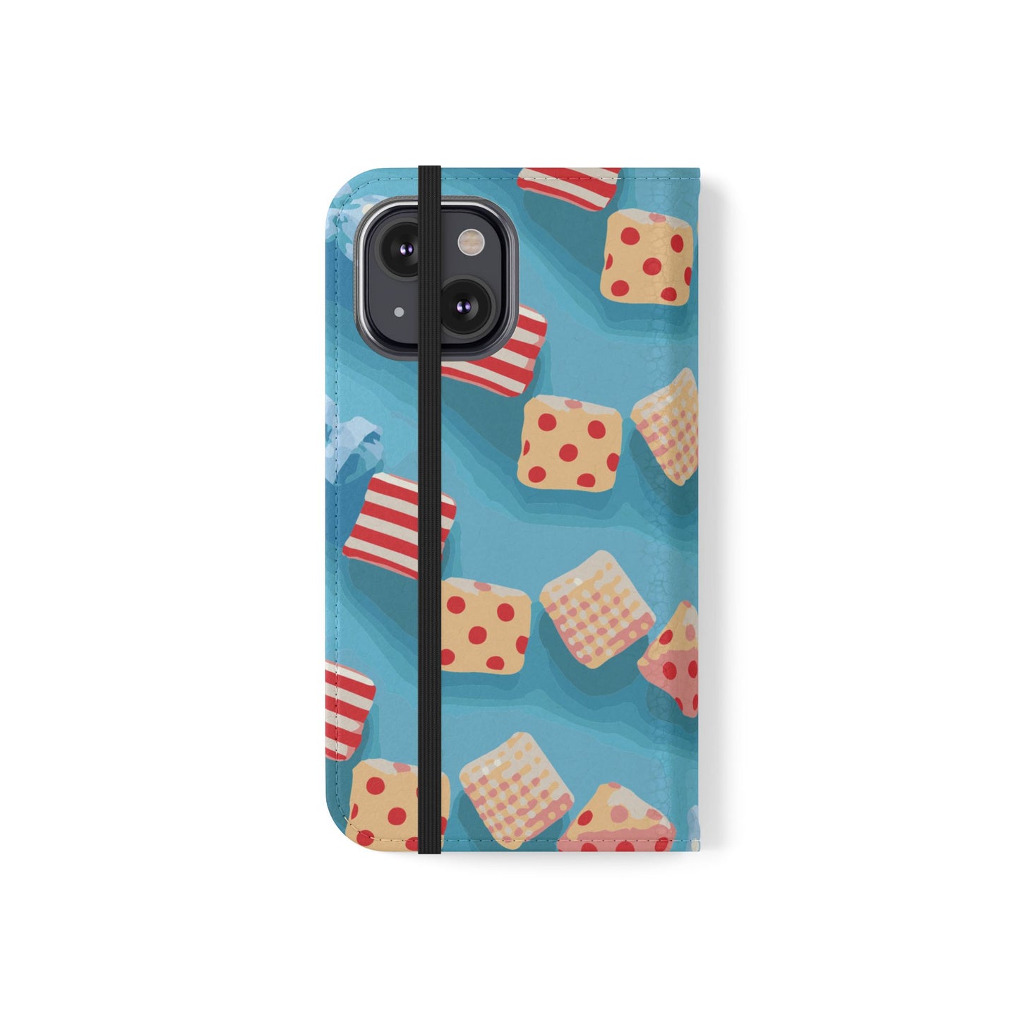 Fabric Candy Flip Phone Case — Candy Wallet Cover NOT EDIBLE CANDY