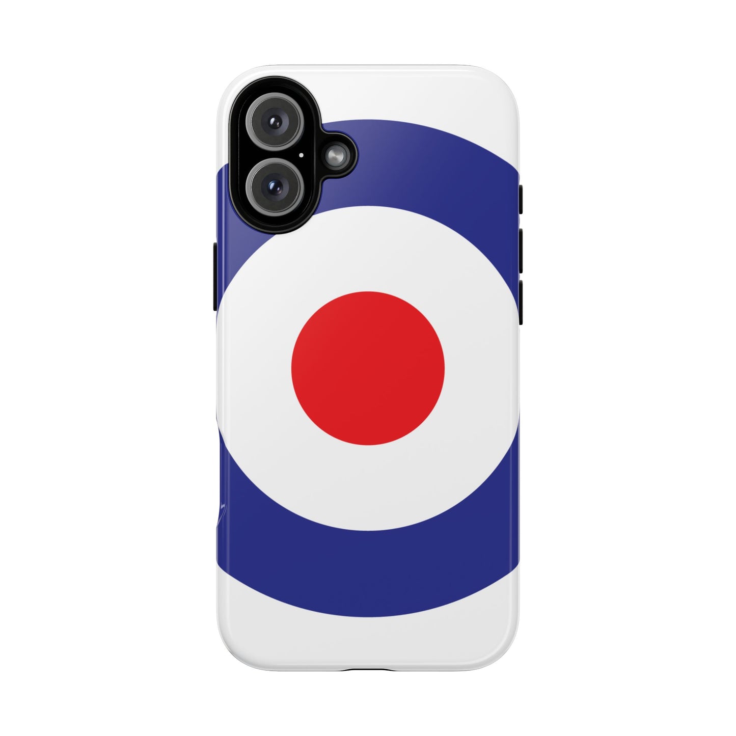Retro Target Mod Roundel Tough Phone Case for Apple iPhone, Samsung Galaxy and Google Pixel.