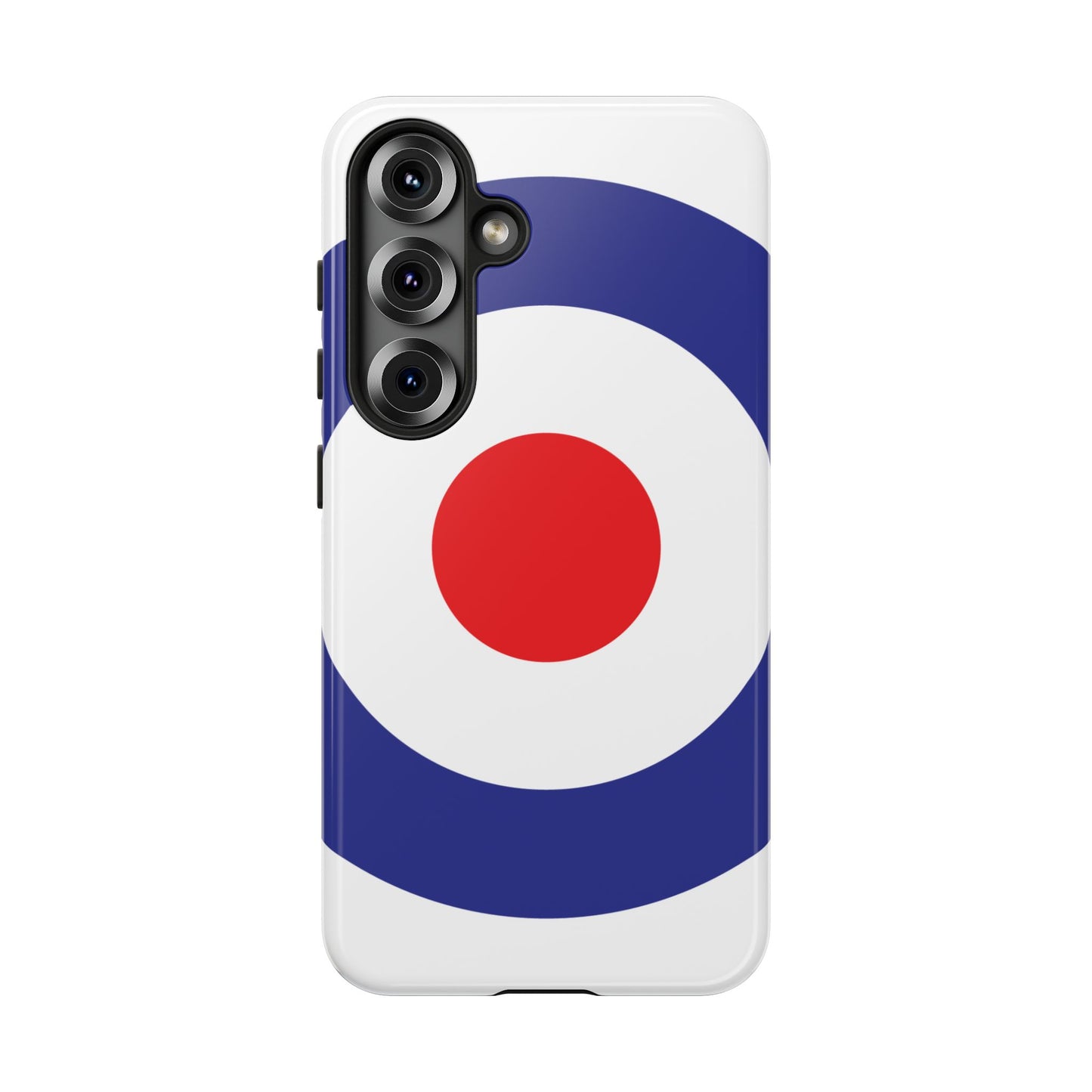 Retro Target Mod Roundel Tough Phone Case for Apple iPhone, Samsung Galaxy and Google Pixel.