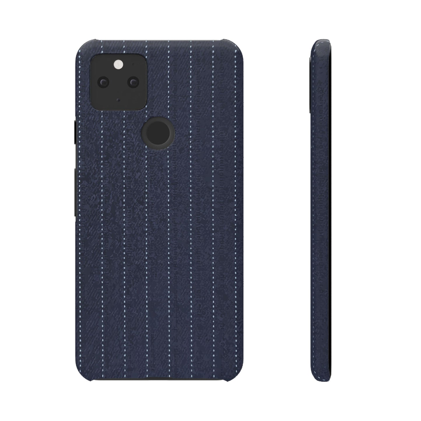 Pinstripe Snap Phone Case — Slim Protective iPhone Cover