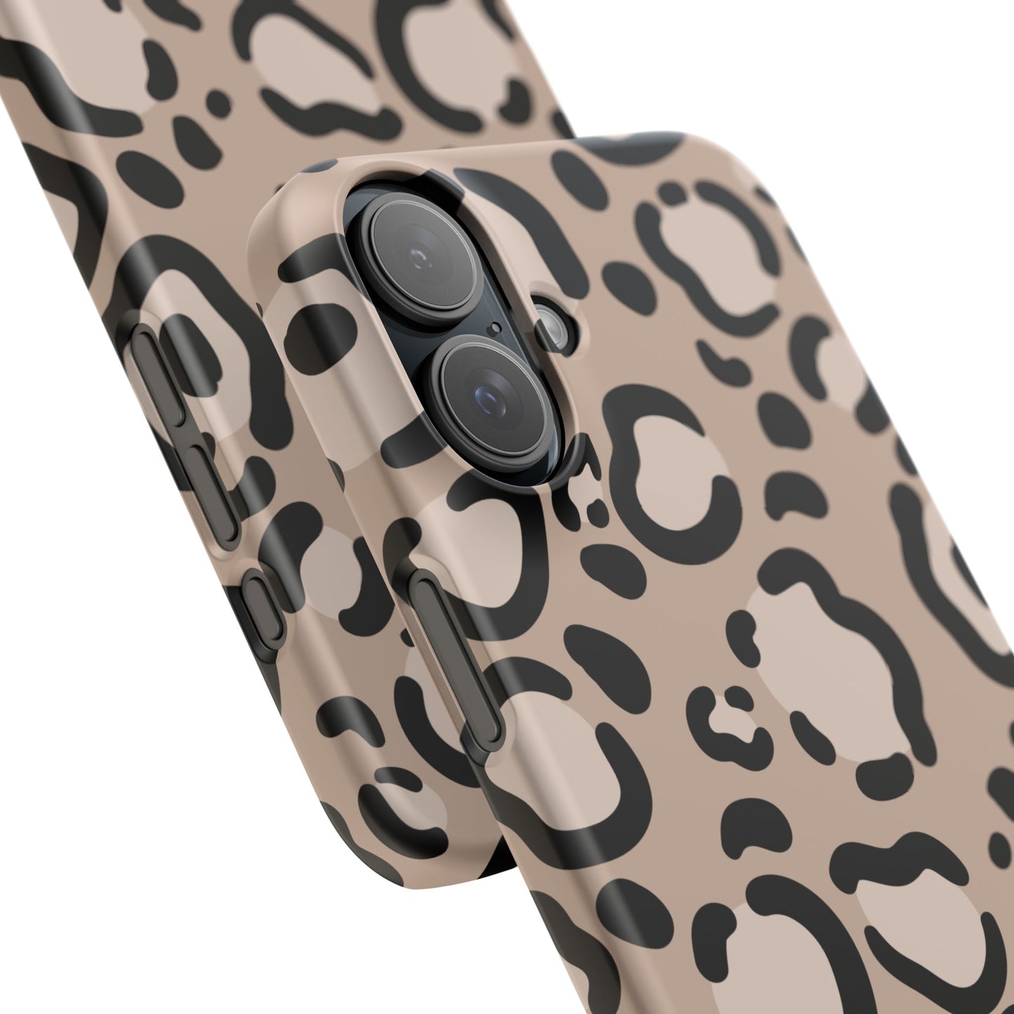 Leopard Print Slim Case — Phone Cover for Apple iPhone, Samsung Galaxy and Google Pixel.