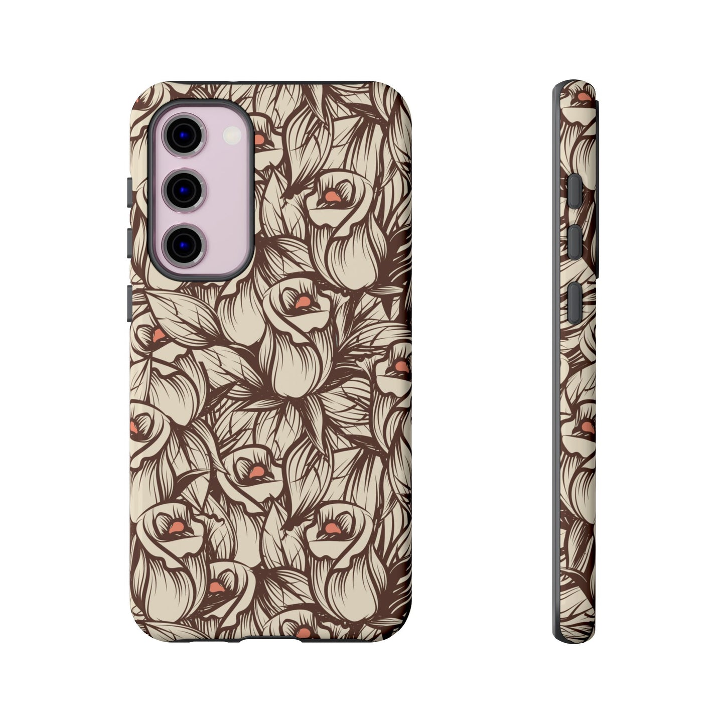 Botanical Pattern Floral Magnolia Tough Phone Case