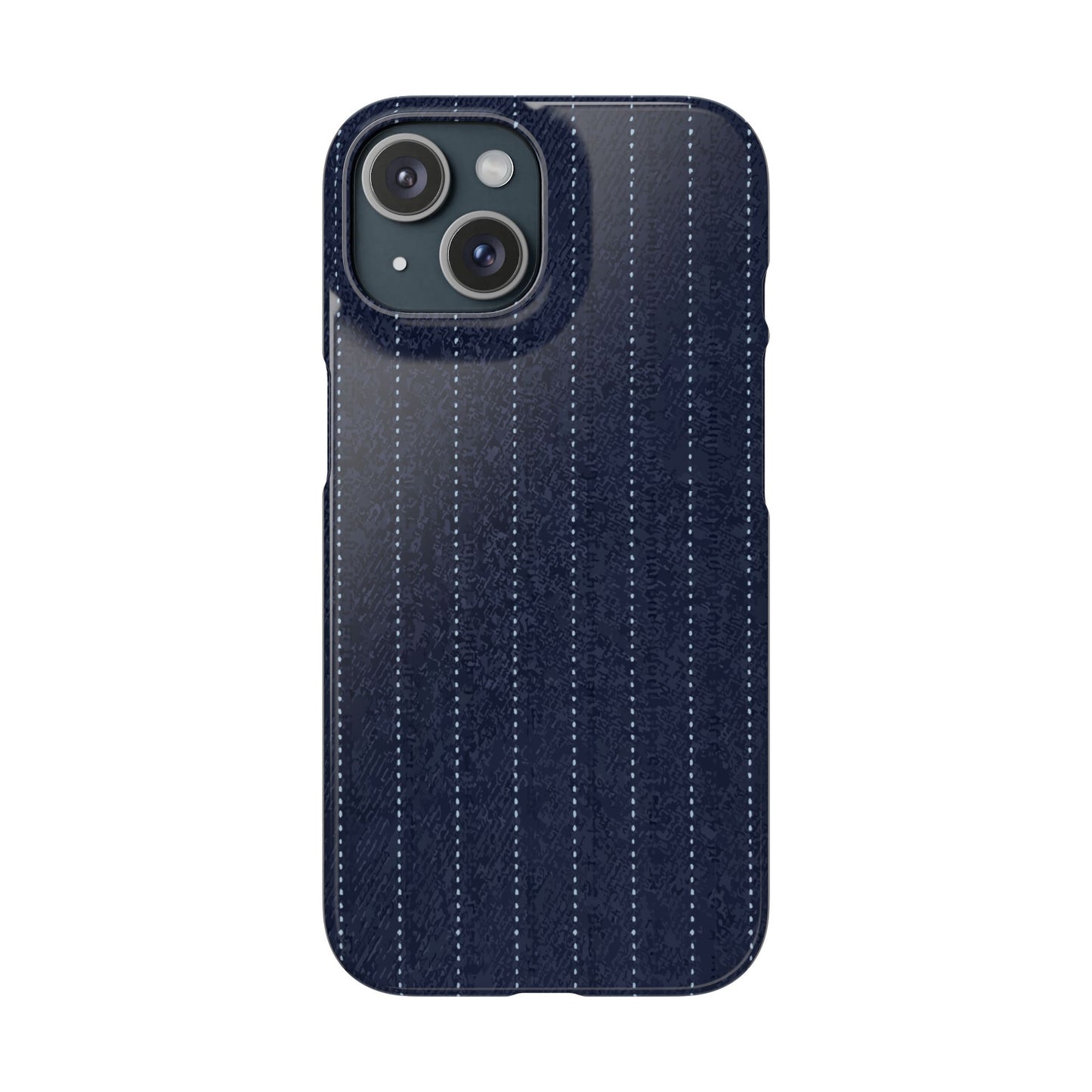 Pinstripe Snap Phone Case — Slim Protective iPhone Cover
