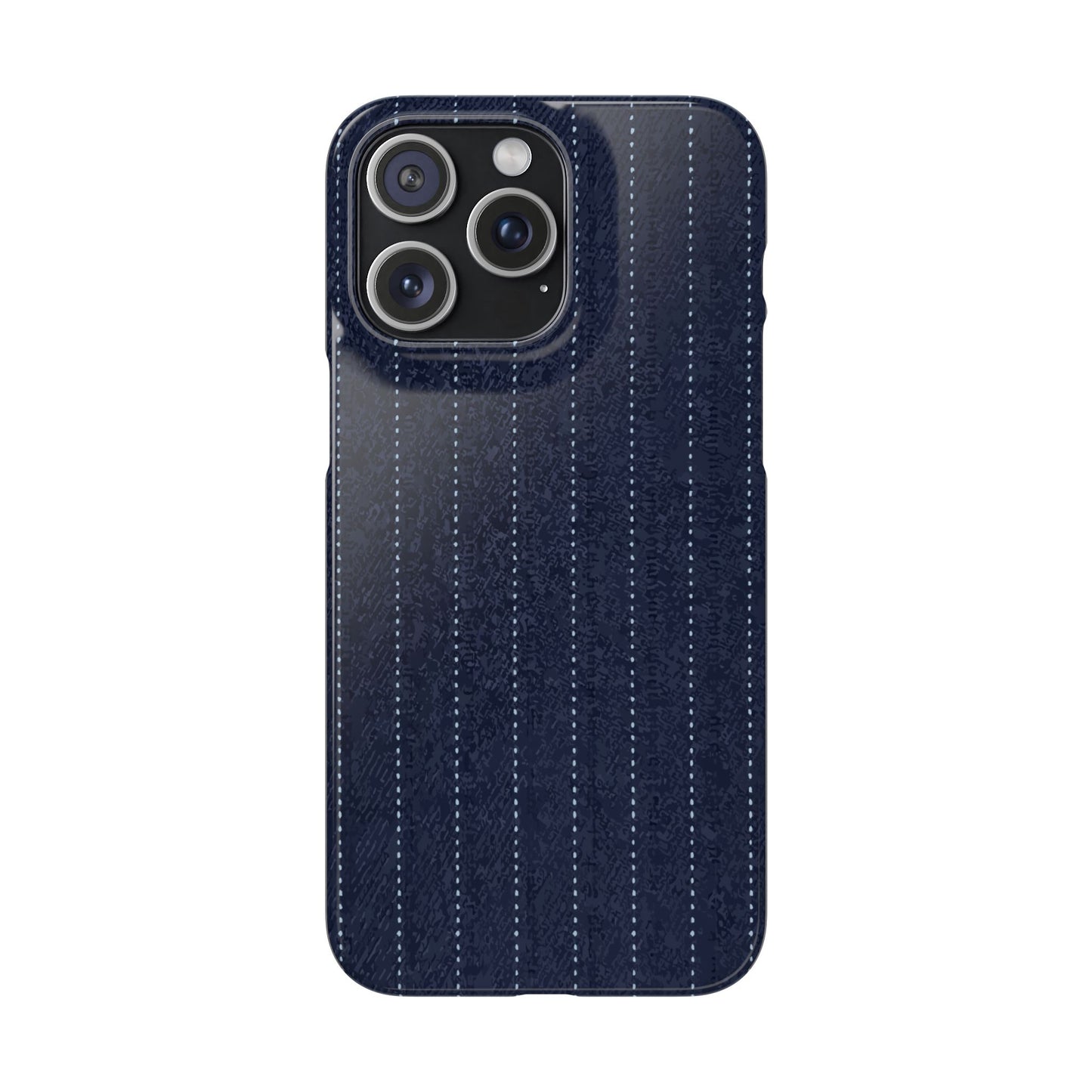Pinstripe Snap Phone Case — Slim Protective iPhone Cover