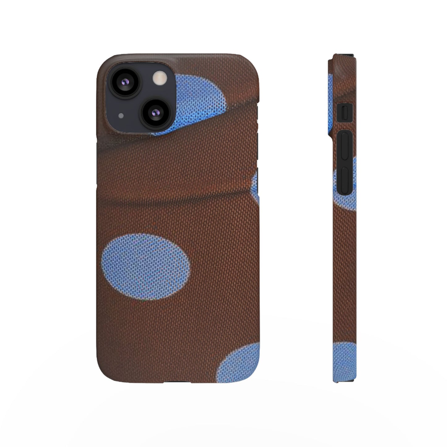 Polka Dot Snap Phone Case for Apple iPhone, Samsung Galaxy and Google Pixel.