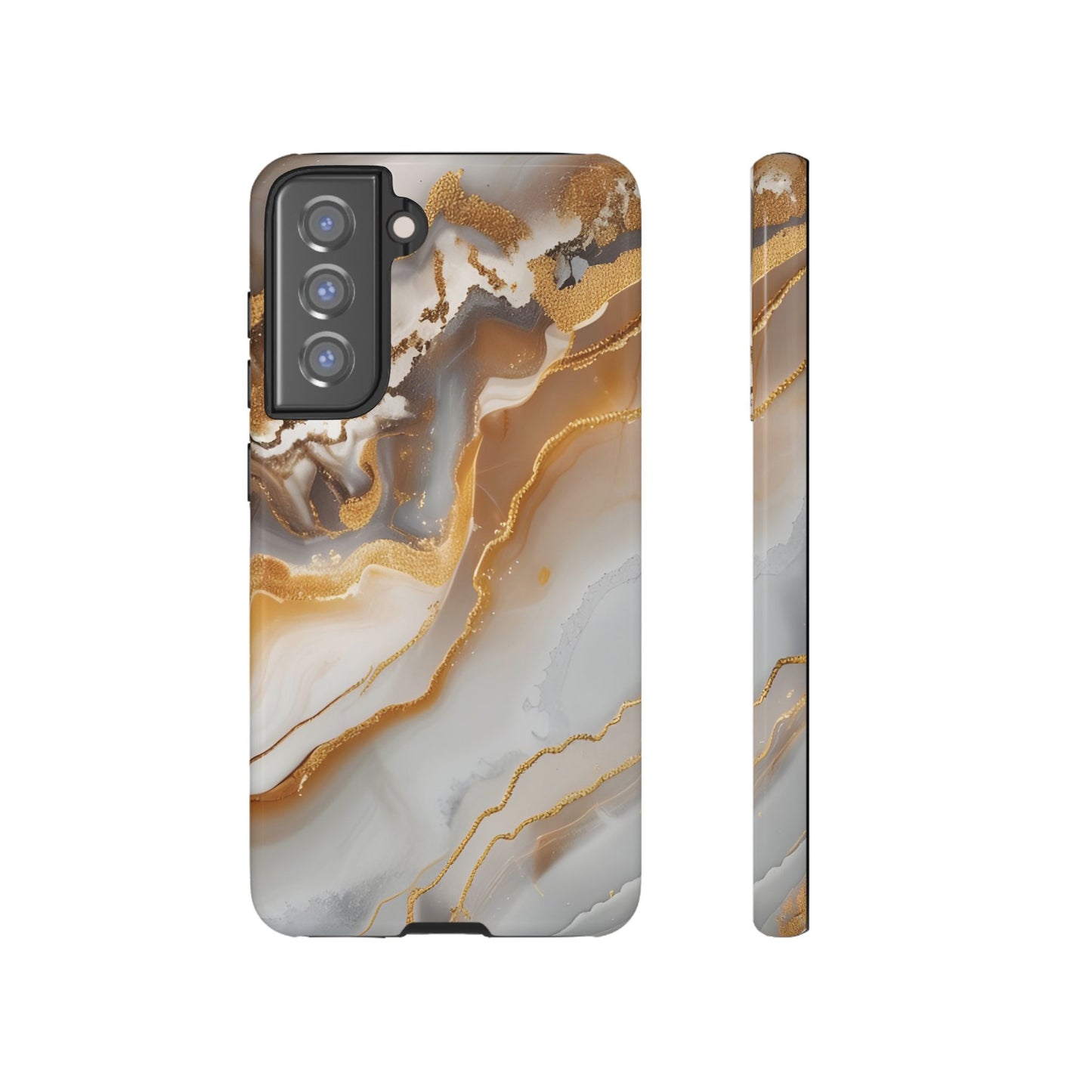 Gold Marble Tough Phone Case