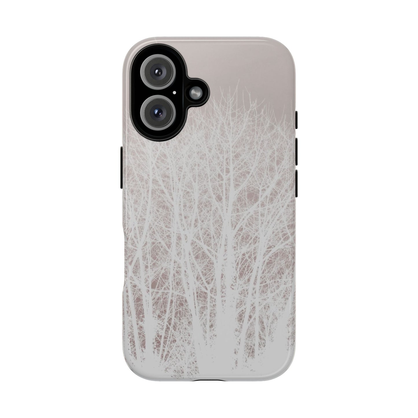 Copy of Night Forest Phone Case — Dark Tree Silhouette Protective Tough Case