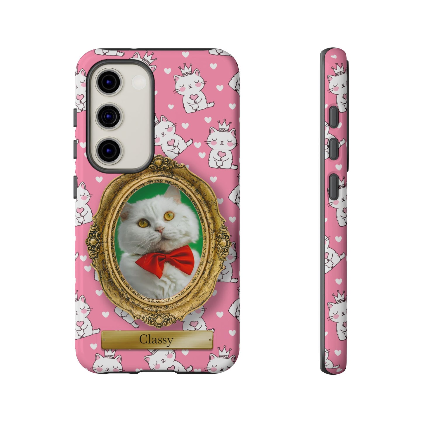 Personalised Tough Case for Apple iPhone, Samsung Galaxy and Google Pixel.