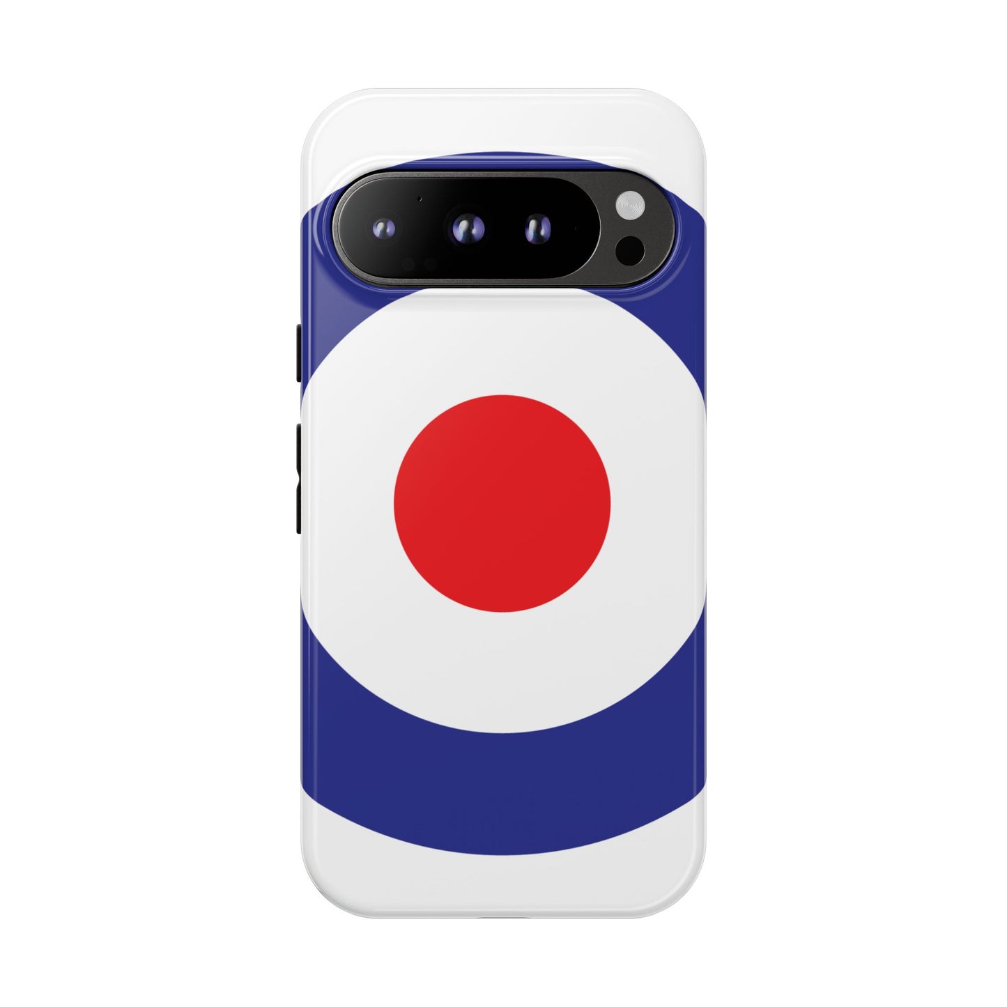 Retro Target Mod Roundel Tough Phone Case for Apple iPhone, Samsung Galaxy and Google Pixel.