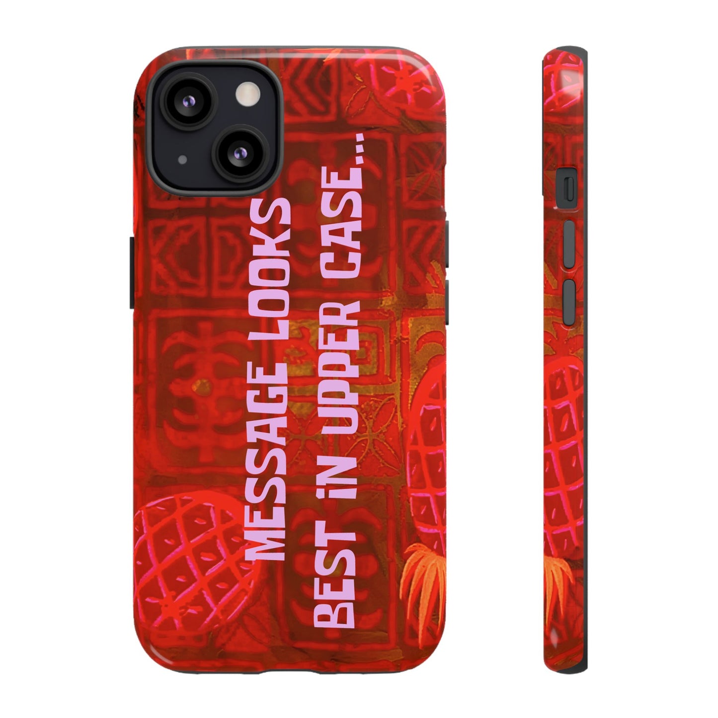 Personalised Tough Case for Apple iPhone, Samsung Galaxy and Google Pixel.
