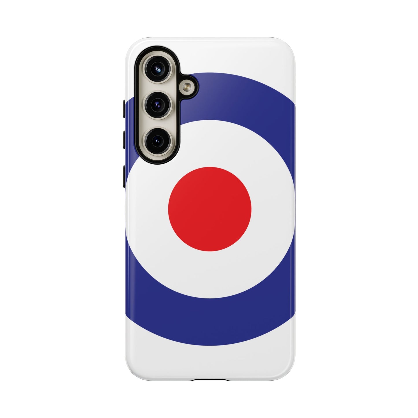 Retro Target Mod Roundel Tough Phone Case for Apple iPhone, Samsung Galaxy and Google Pixel.