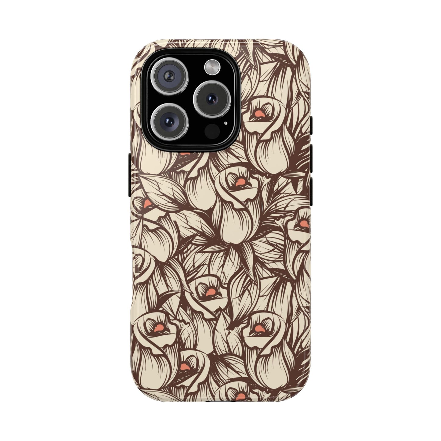 Botanical Pattern Floral Magnolia Tough Phone Case