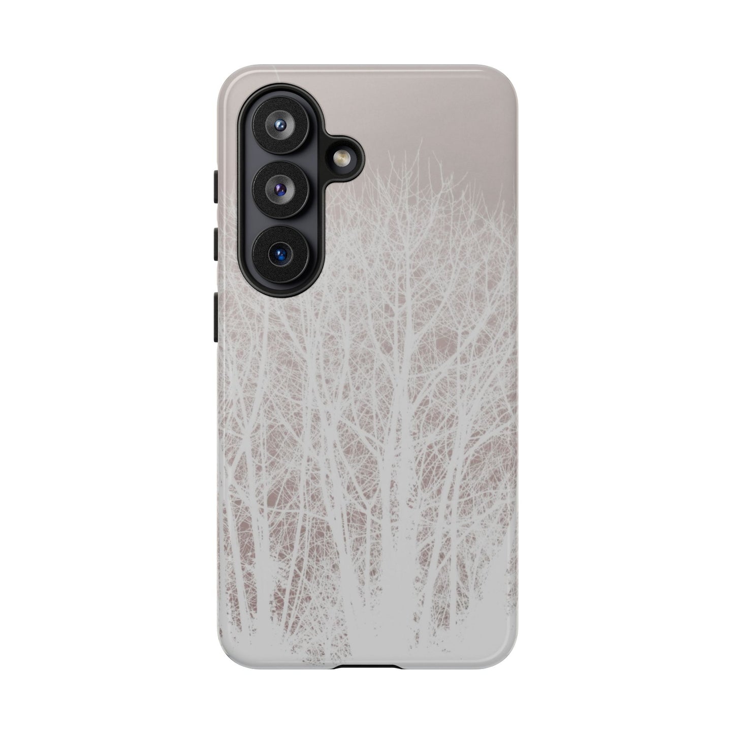 Copy of Night Forest Phone Case — Dark Tree Silhouette Protective Tough Case