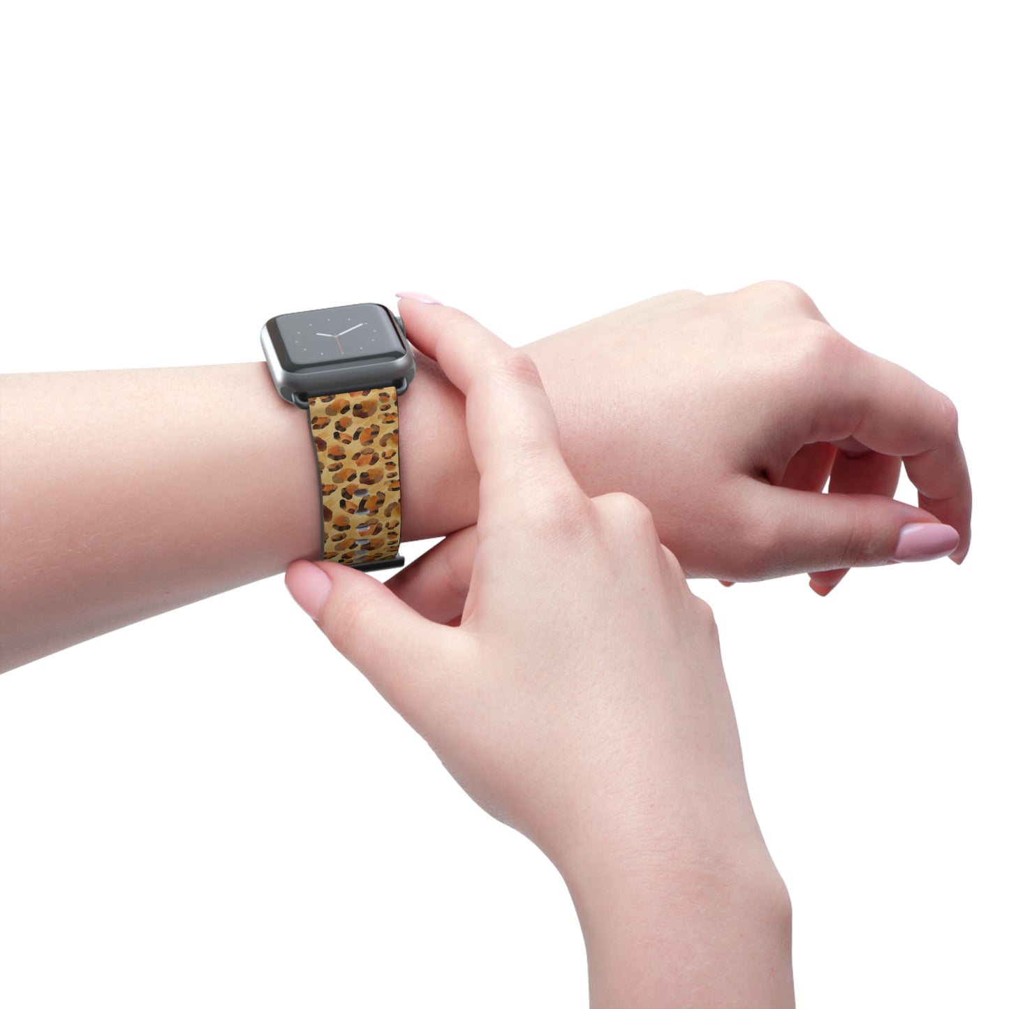 Leopard Print Watch Band – Safari Chic Apple Watch Strap