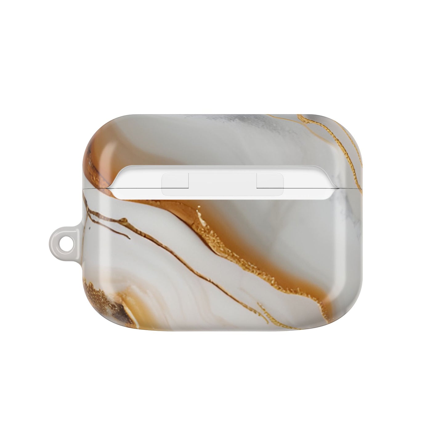 Marble and Gold AirPod Case — Protective Cover