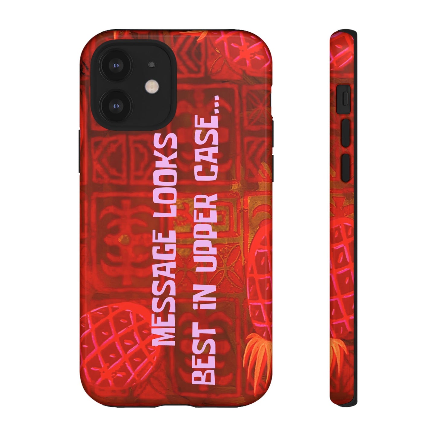 Personalised Tough Case for Apple iPhone, Samsung Galaxy and Google Pixel.