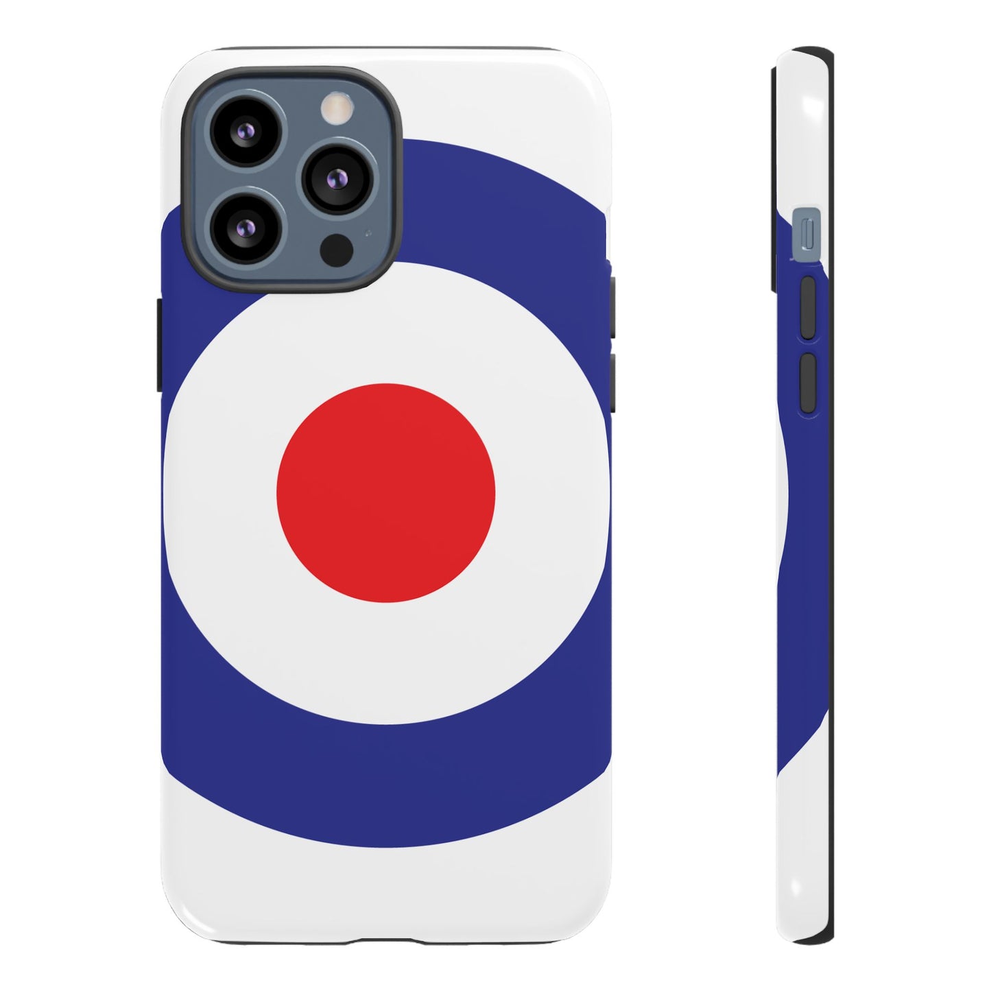 Retro Target Mod Roundel Tough Phone Case for Apple iPhone, Samsung Galaxy and Google Pixel.