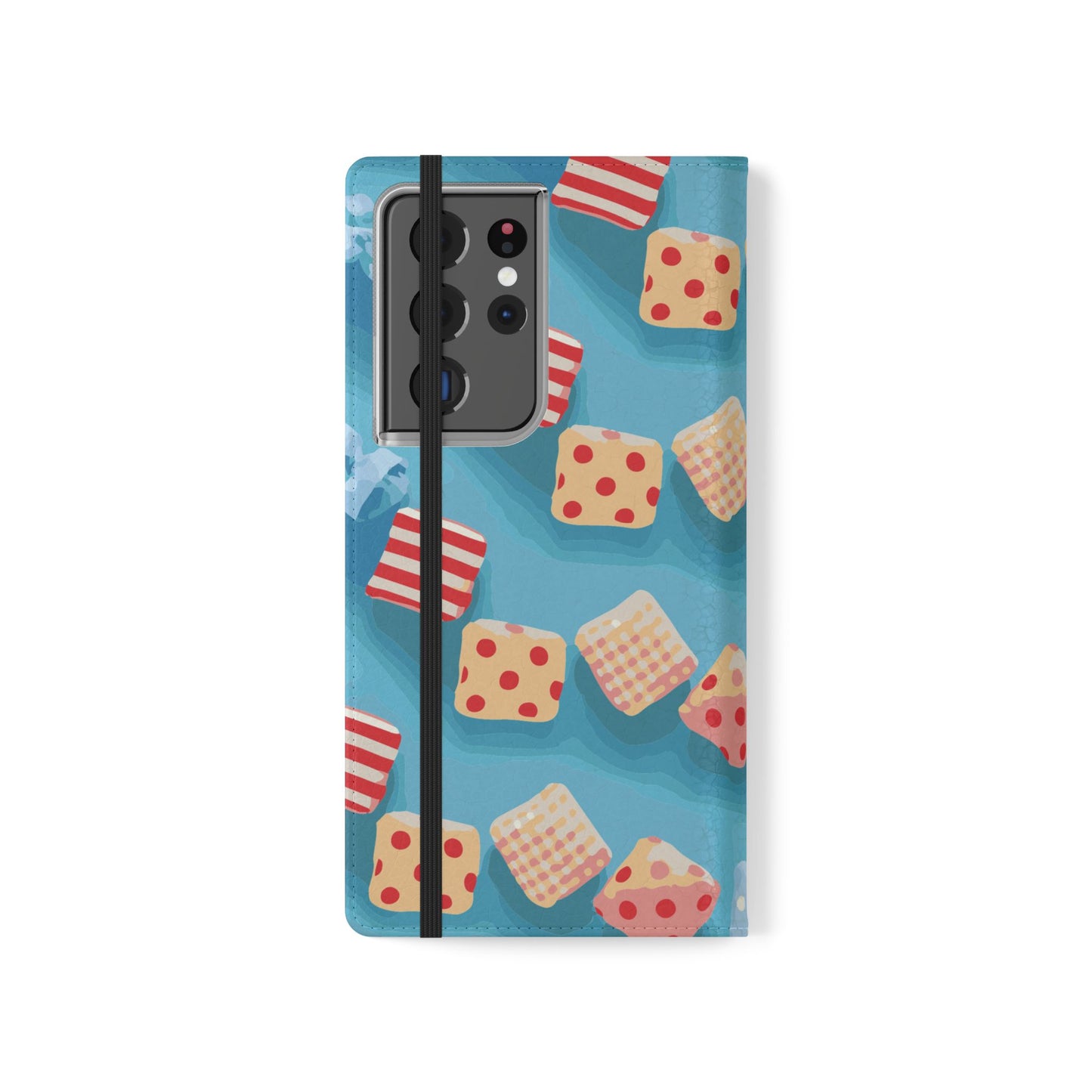 Fabric Candy Flip Phone Case — Candy Wallet Cover NOT EDIBLE CANDY