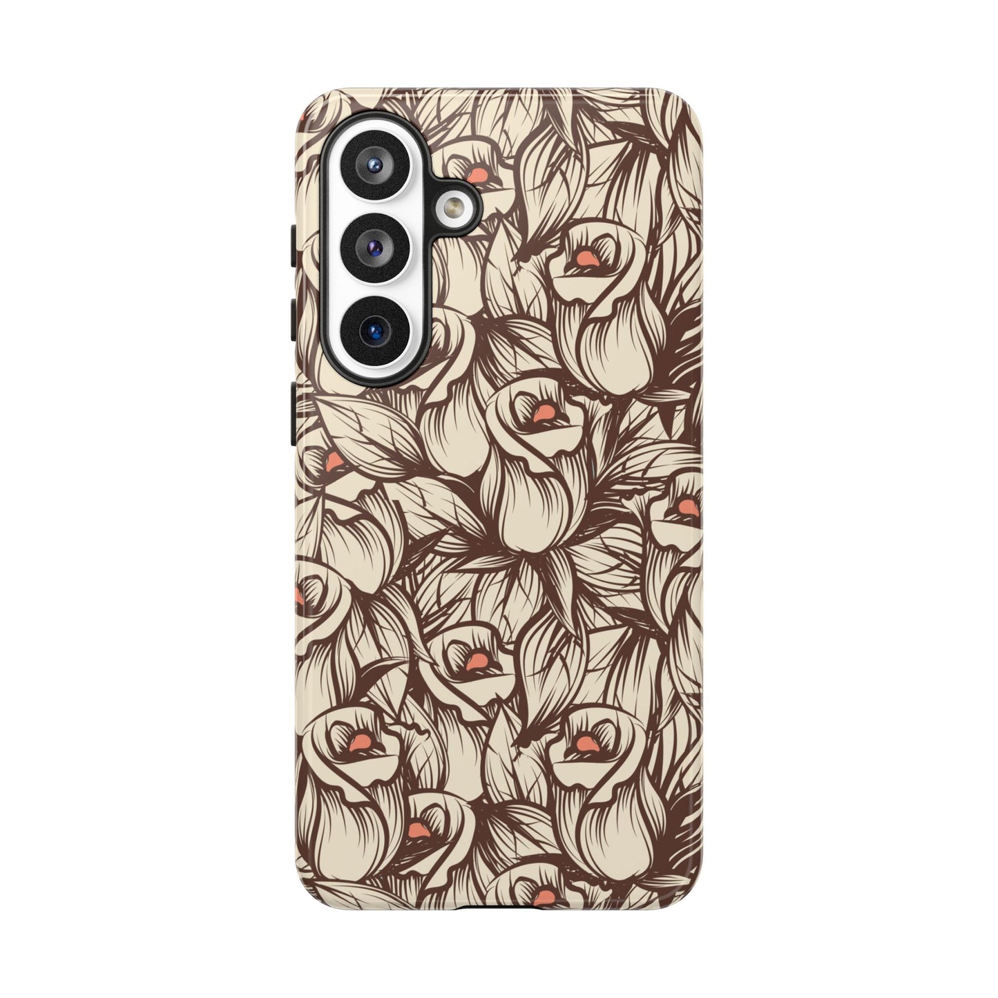 Botanical Pattern Floral Magnolia Tough Phone Case