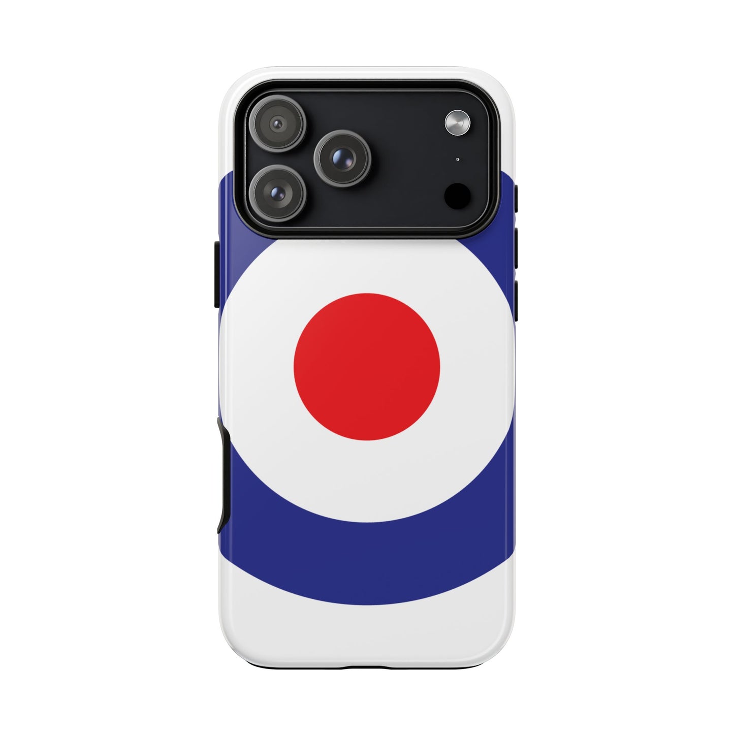 Retro Target Mod Roundel Tough Phone Case for Apple iPhone, Samsung Galaxy and Google Pixel.