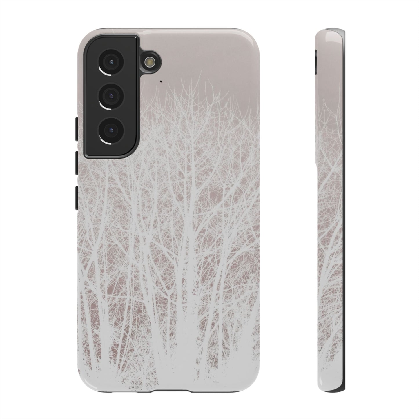 Copy of Night Forest Phone Case — Dark Tree Silhouette Protective Tough Case