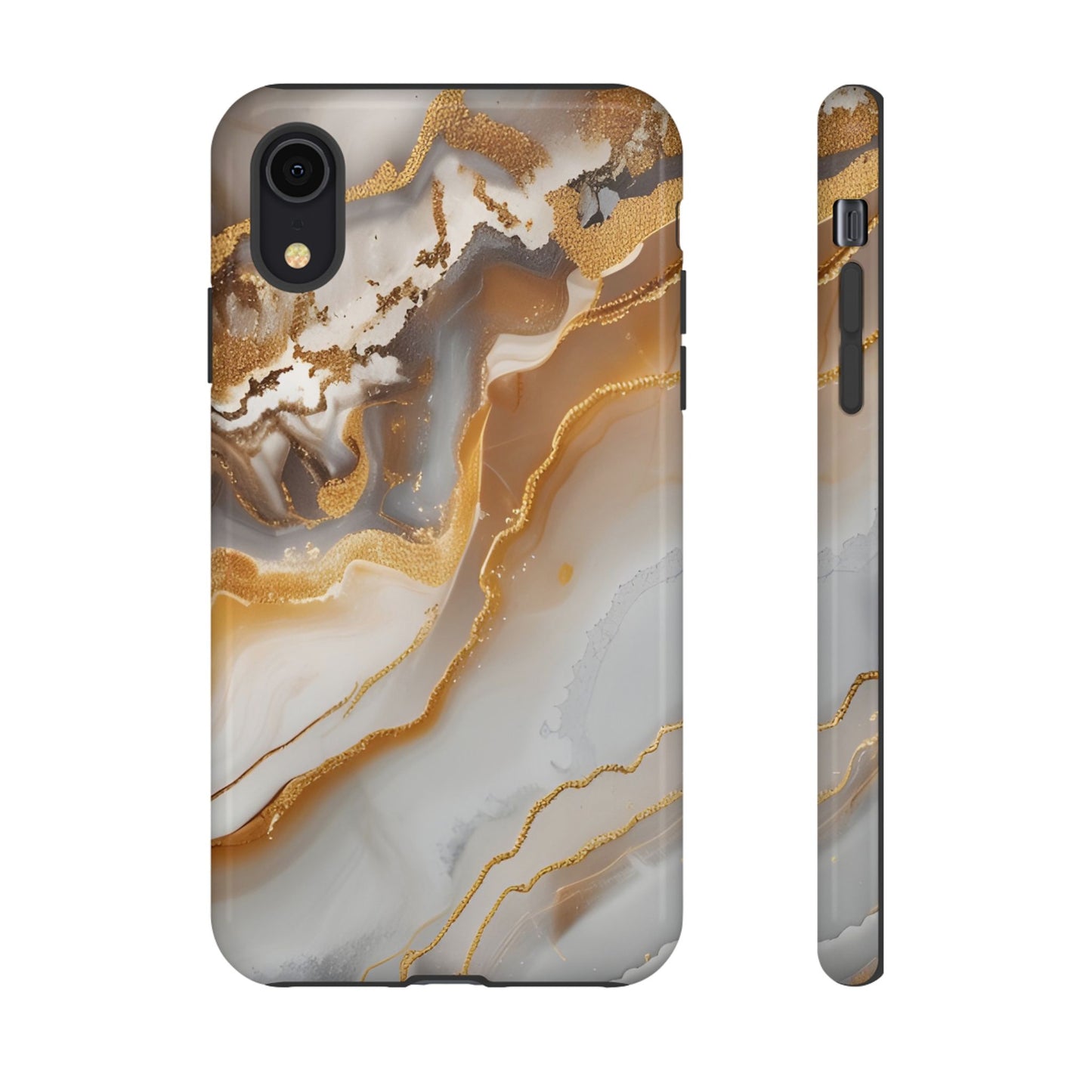 Gold Marble Tough Phone Case