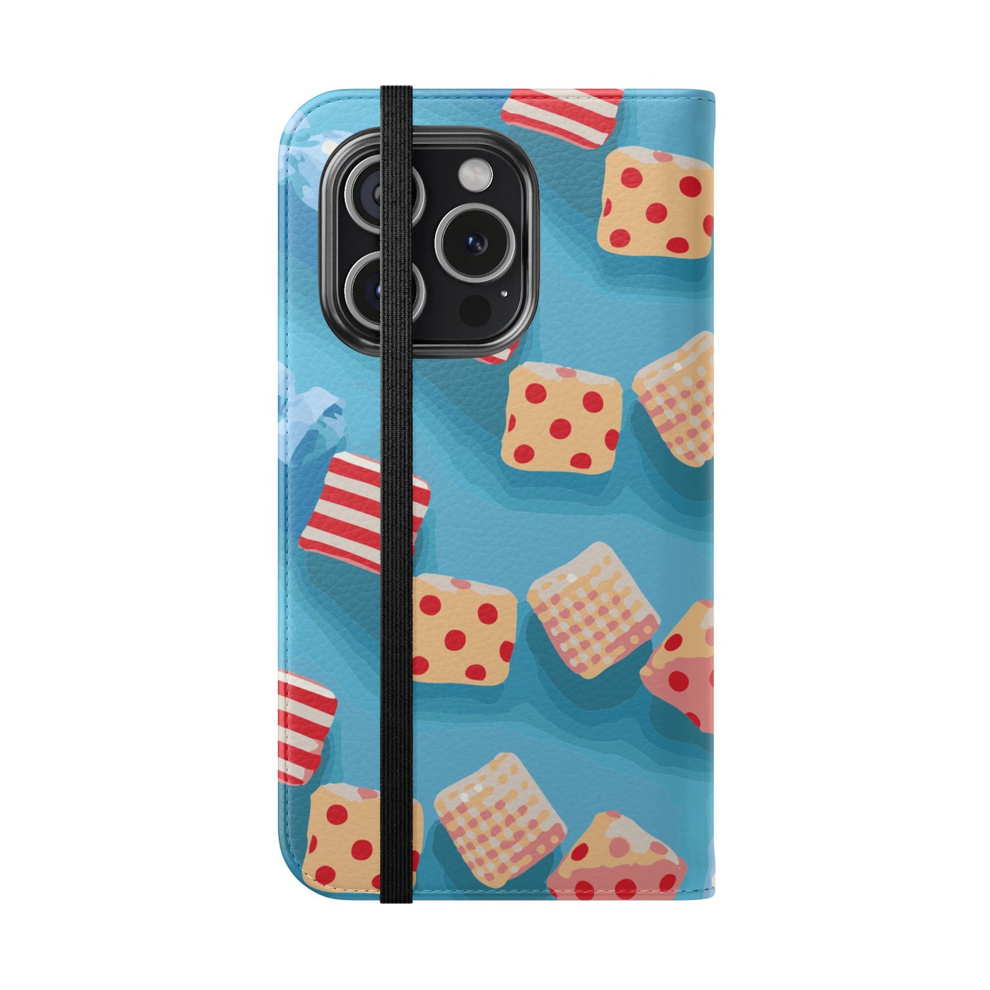 Fabric Candy Flip Phone Case — Candy Wallet Cover NOT EDIBLE CANDY