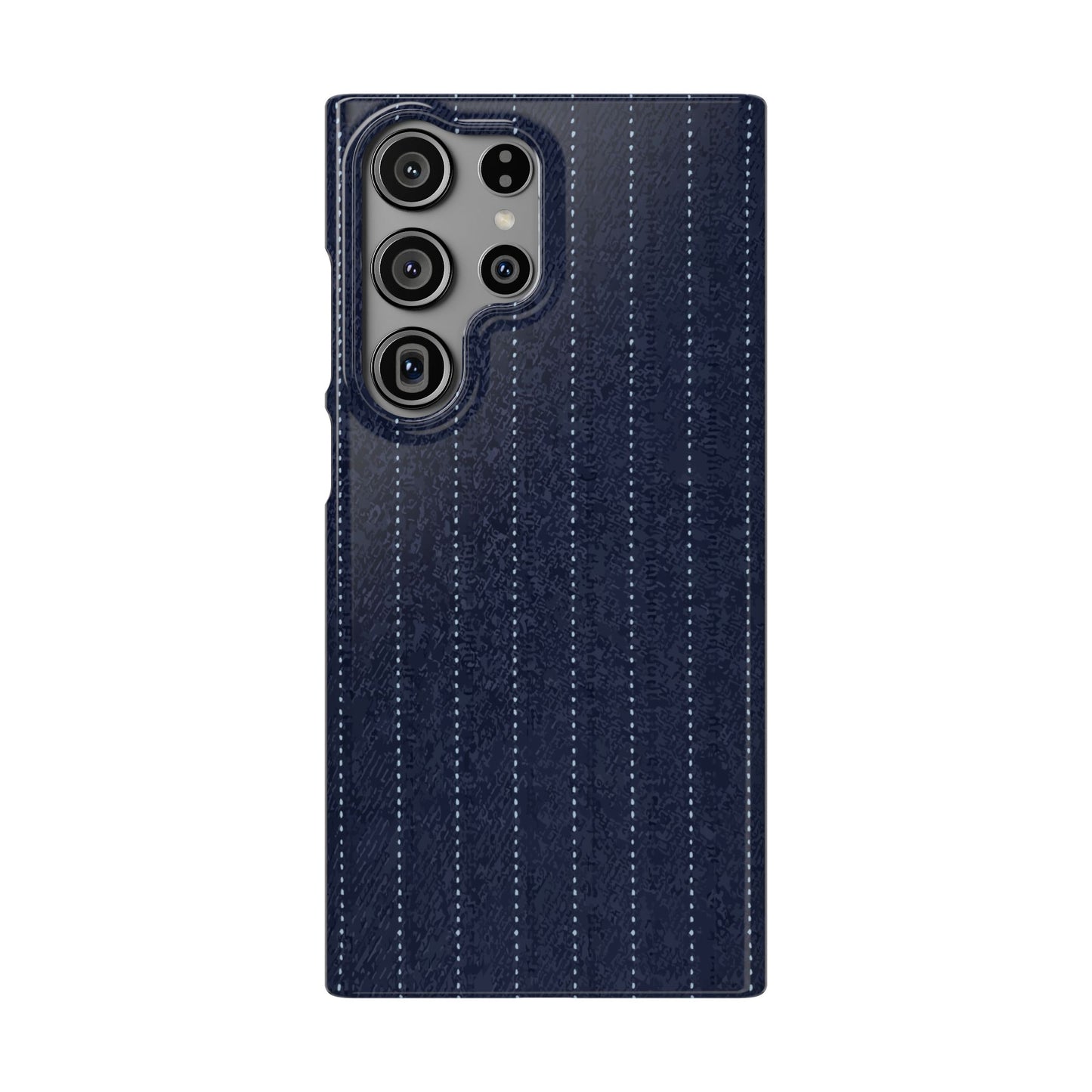 Pinstripe Snap Phone Case — Slim Protective iPhone Cover