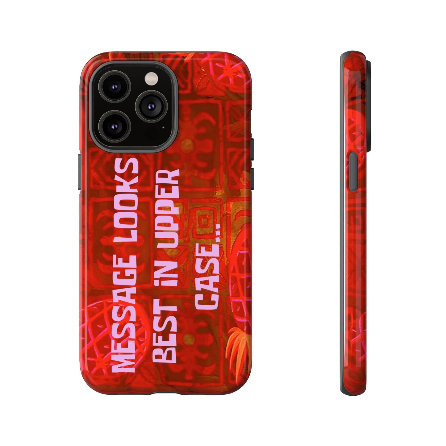 Personalised Tough Case for Apple iPhone, Samsung Galaxy and Google Pixel.