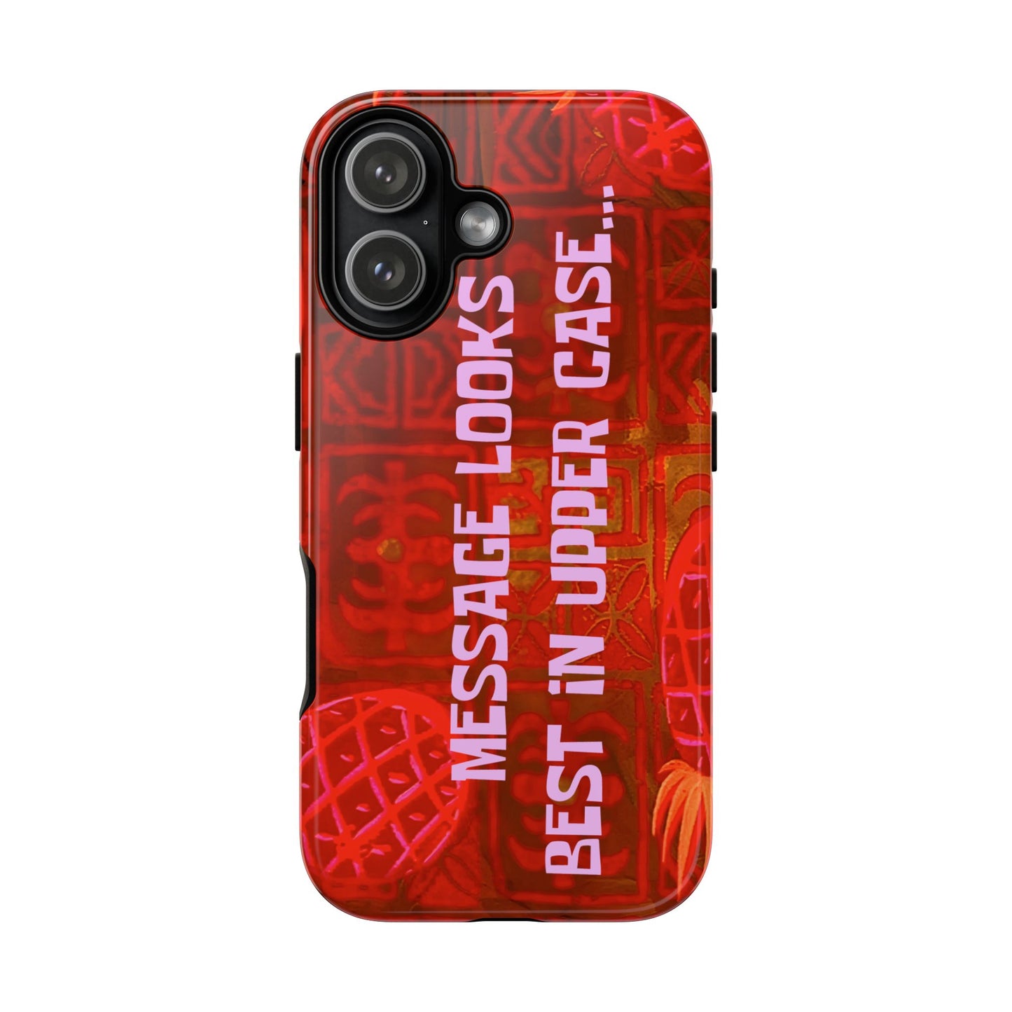 Personalised Tough Case for Apple iPhone, Samsung Galaxy and Google Pixel.
