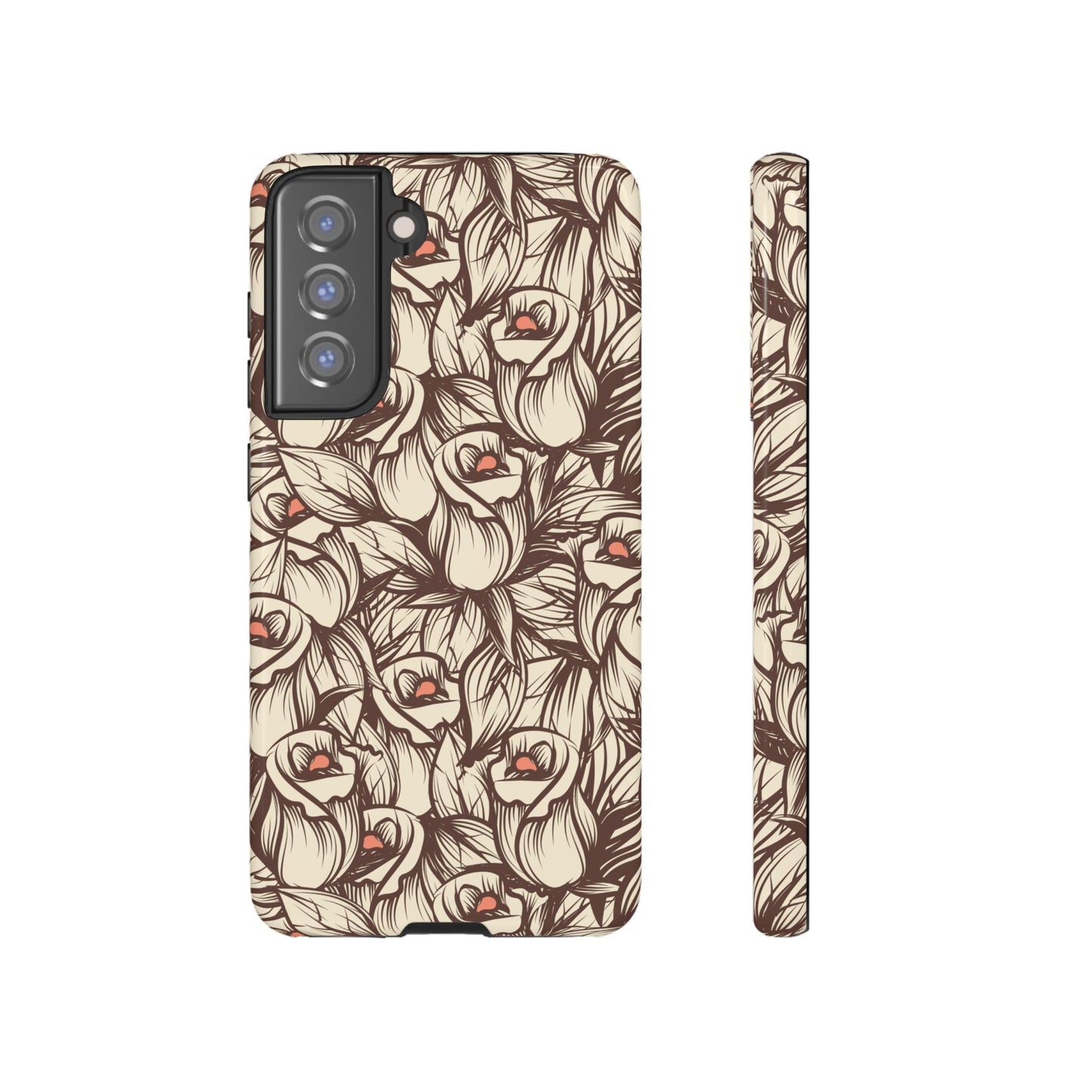 Botanical Pattern Floral Magnolia Tough Phone Case