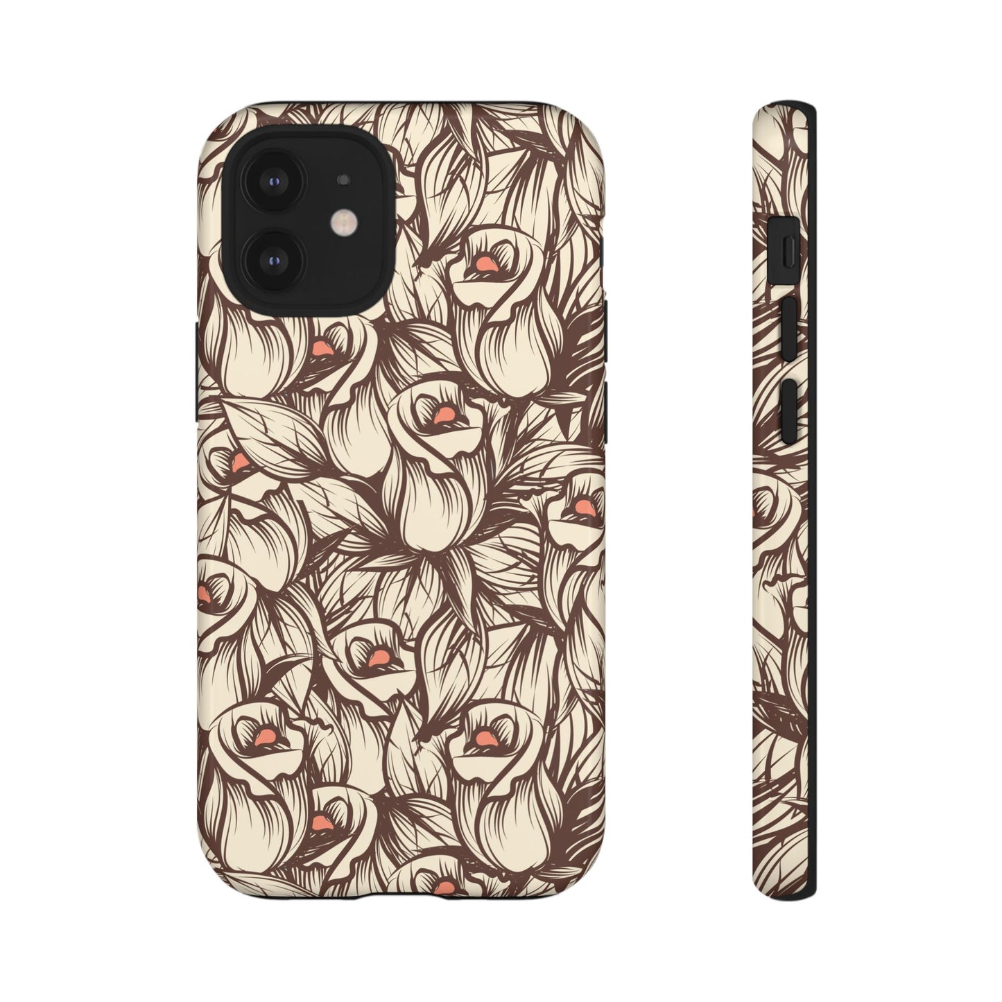 Botanical Pattern Floral Magnolia Tough Phone Case