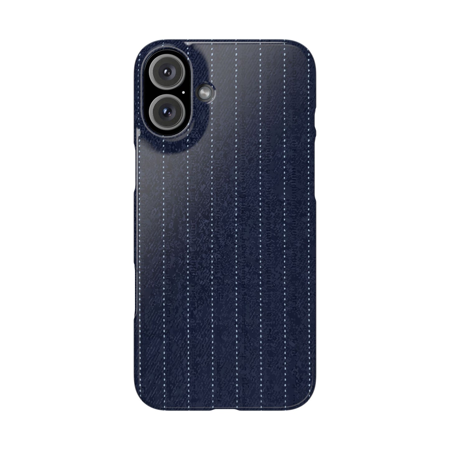 Pinstripe Snap Phone Case — Slim Protective iPhone Cover