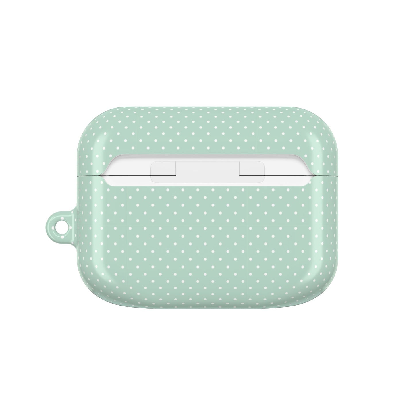 Pastel Green Polka Dot AirPod Case — Classic Pastel Green Polka Dot Protective Cover
