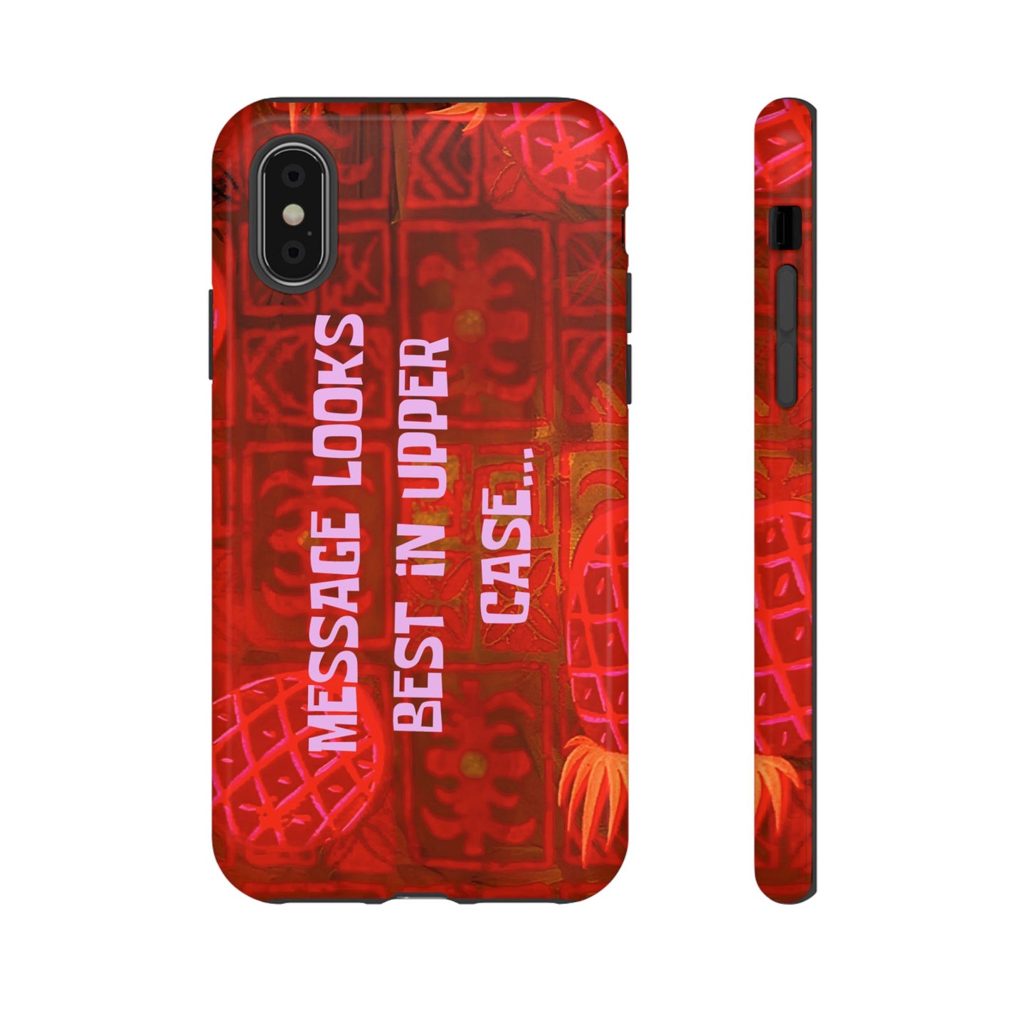 Personalised Tough Case for Apple iPhone, Samsung Galaxy and Google Pixel.