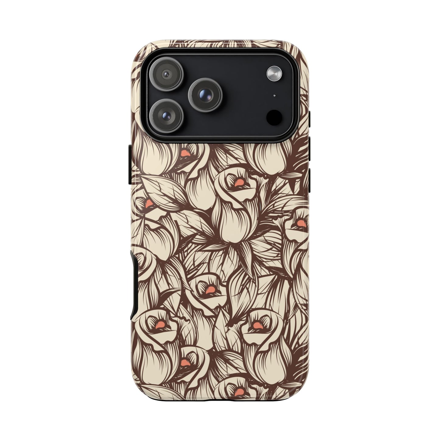 Botanical Pattern Floral Magnolia Tough Phone Case