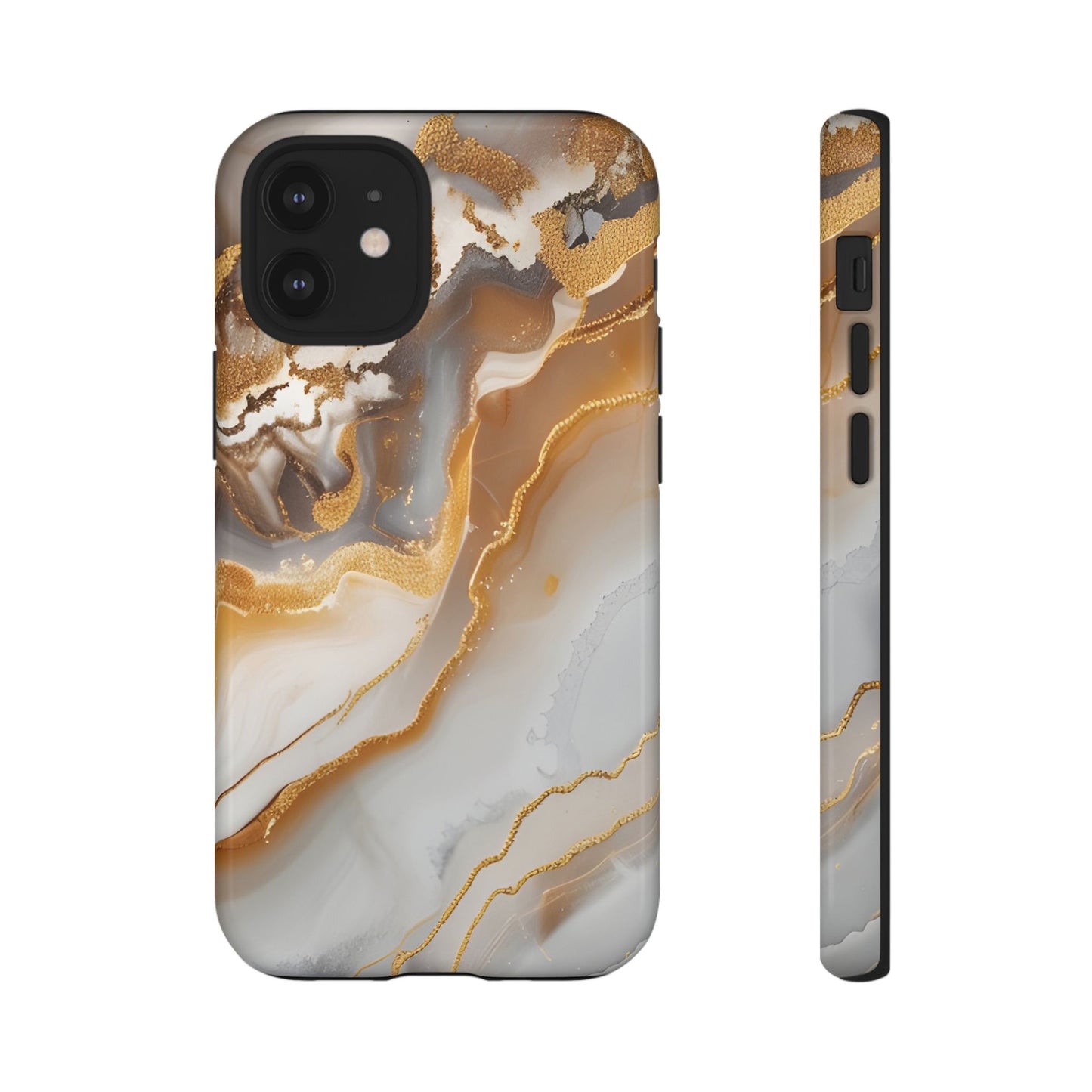 Gold Marble Tough Phone Case