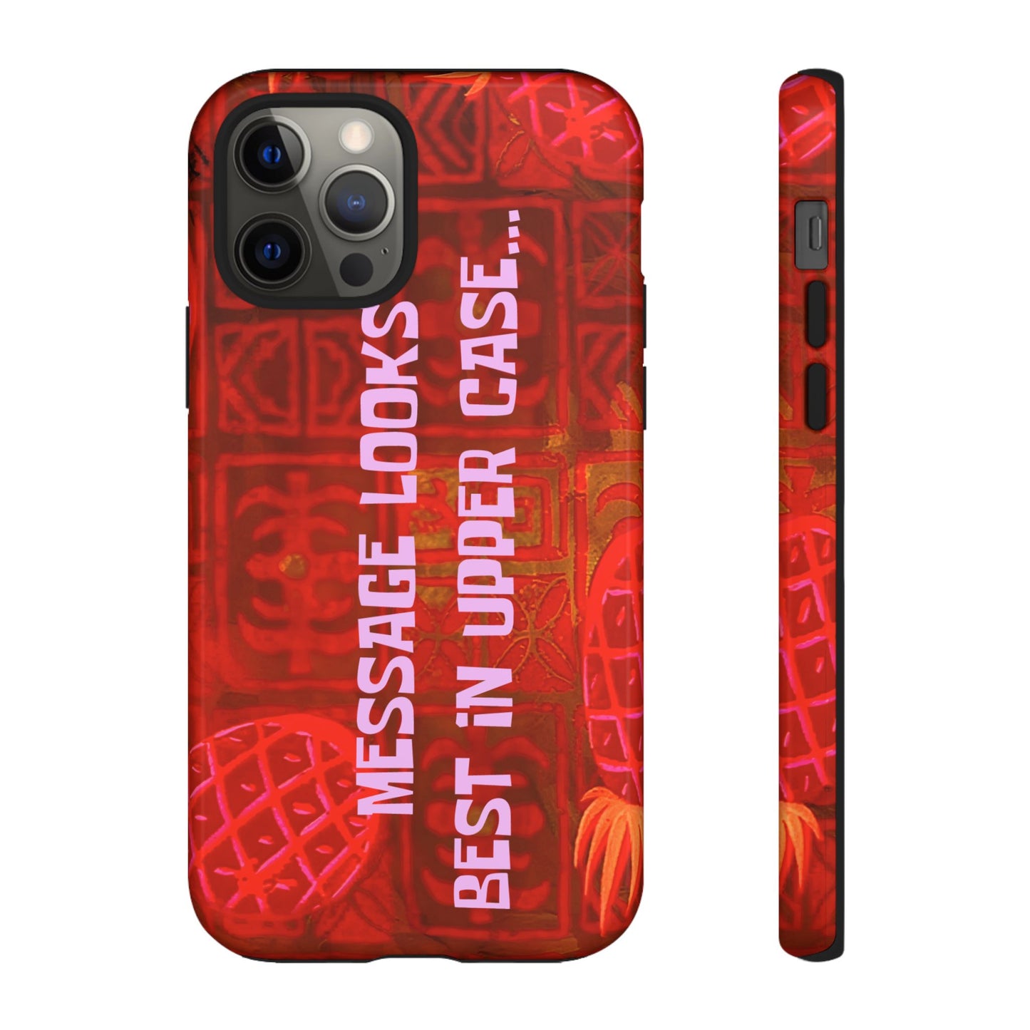 Personalised Tough Case for Apple iPhone, Samsung Galaxy and Google Pixel.
