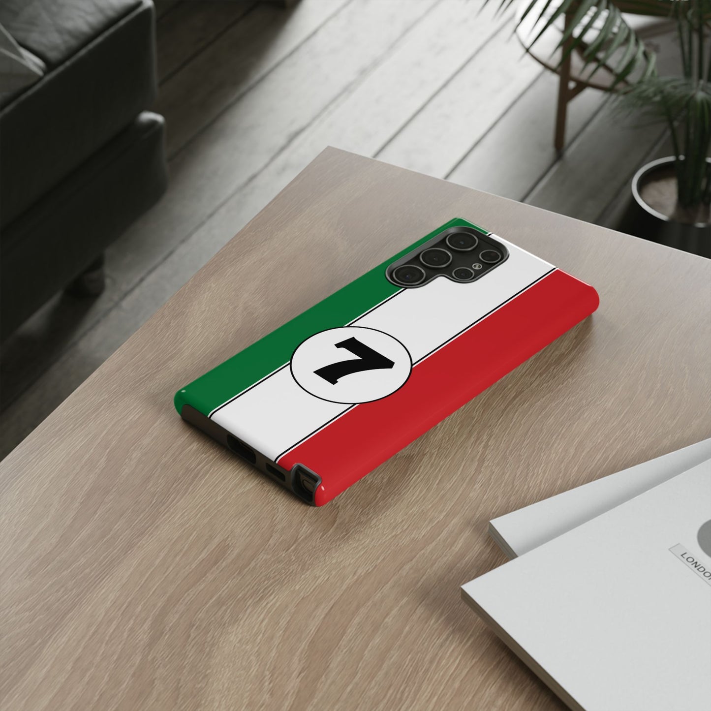 Custom Number Tricolor Protective Cover