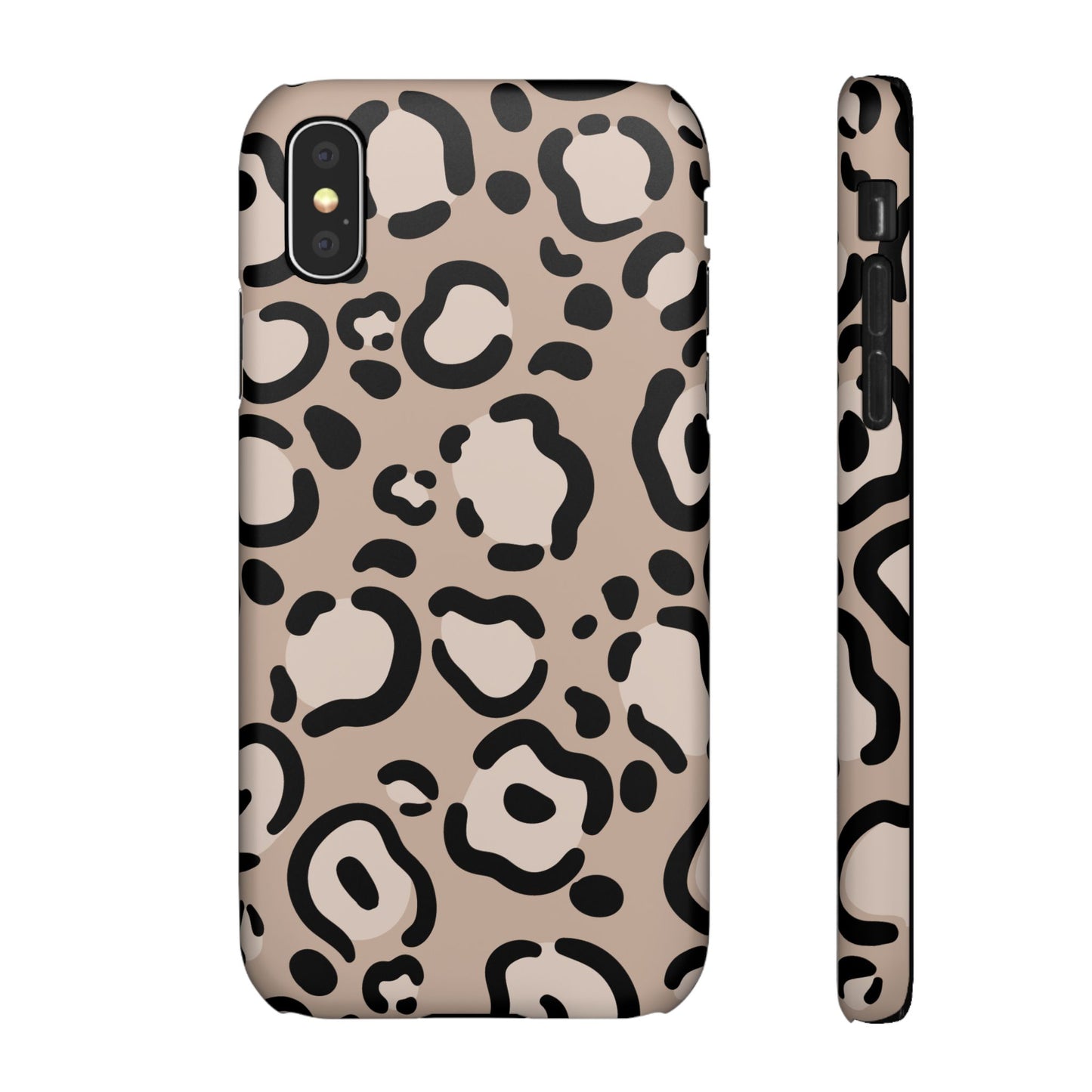 Leopard Print Slim Case — Phone Cover for Apple iPhone, Samsung Galaxy and Google Pixel.