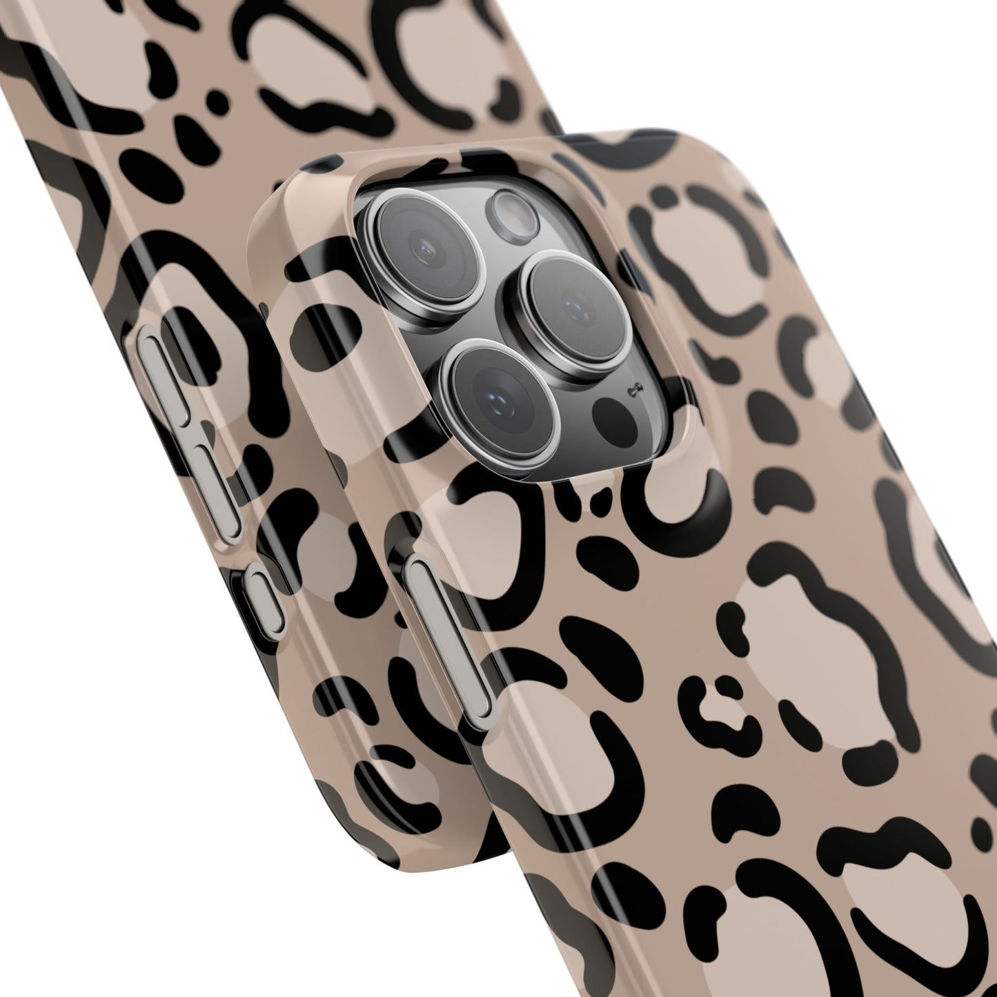 Leopard Print Slim Case — Phone Cover for Apple iPhone, Samsung Galaxy and Google Pixel.