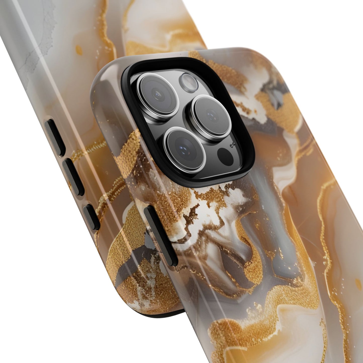 Gold Marble Tough Phone Case