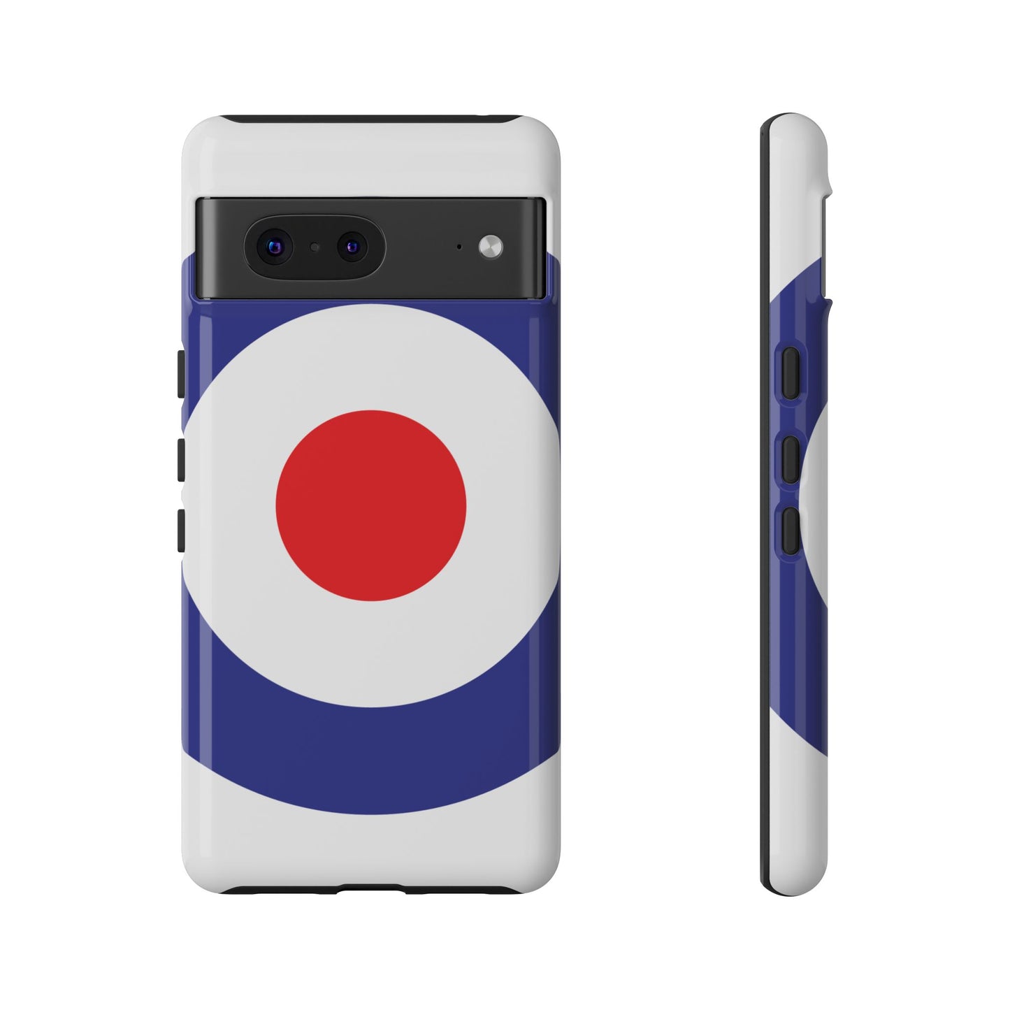 Retro Target Mod Roundel Tough Phone Case for Apple iPhone, Samsung Galaxy and Google Pixel.