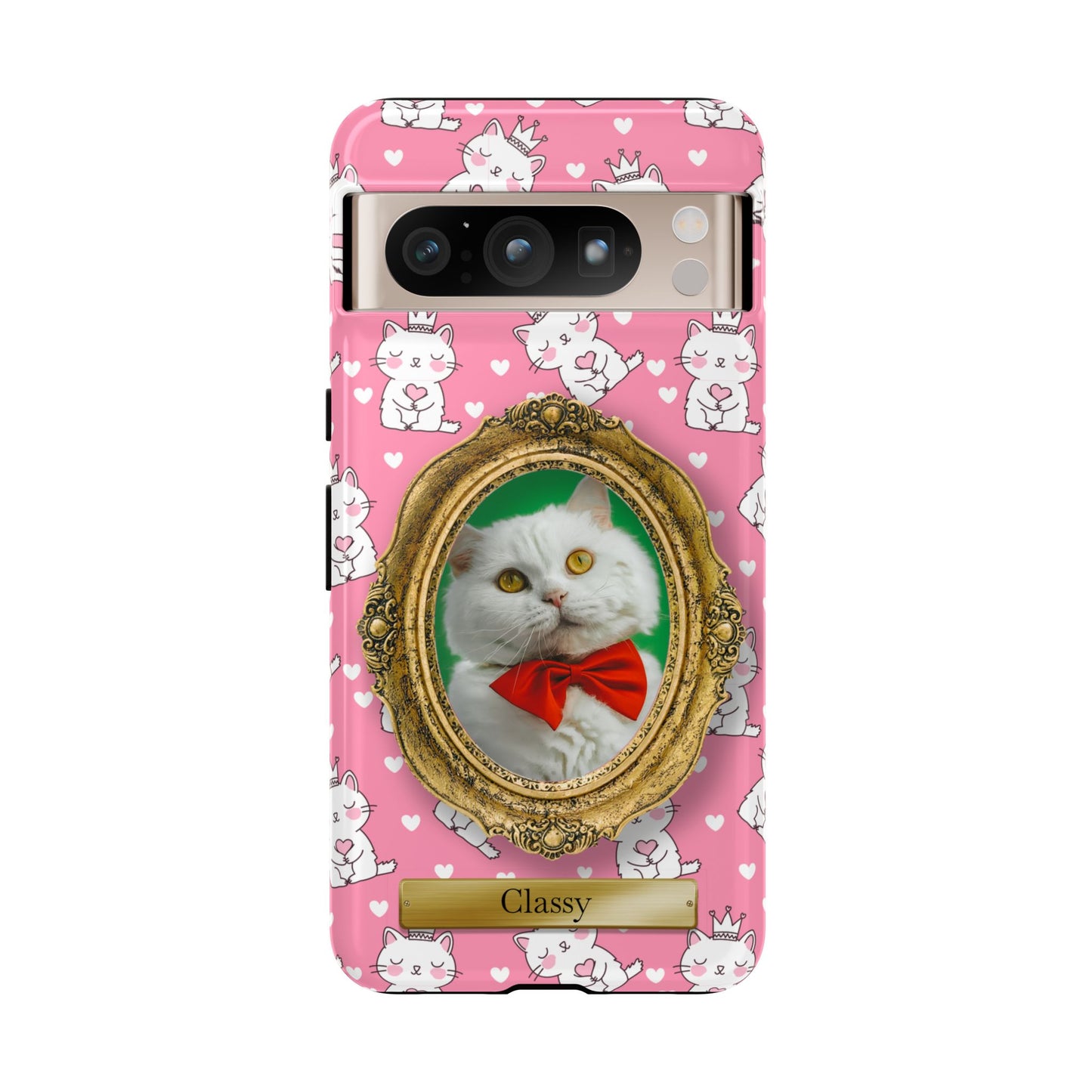 Personalised Tough Case for Apple iPhone, Samsung Galaxy and Google Pixel.