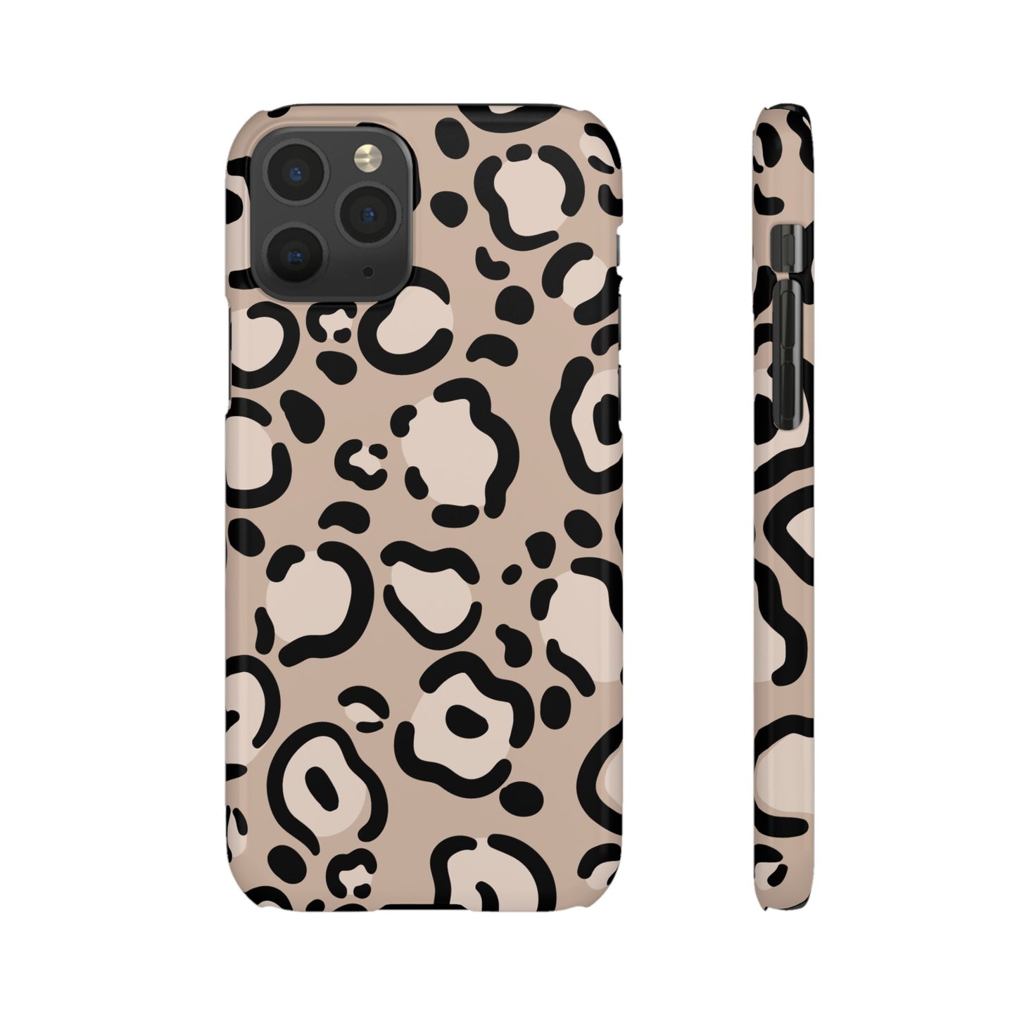 Leopard Print Slim Case — Phone Cover for Apple iPhone, Samsung Galaxy and Google Pixel.