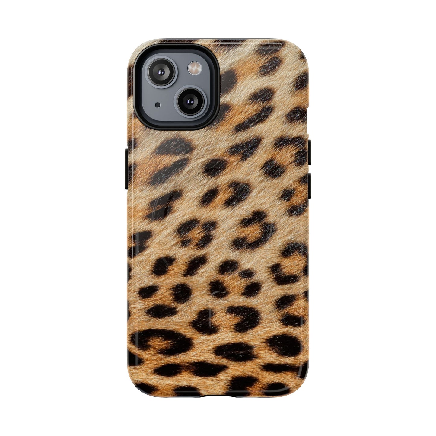 Leopard Fur Magnetic Phone Case — Leopard Fur Tough Protective MagSafe Case