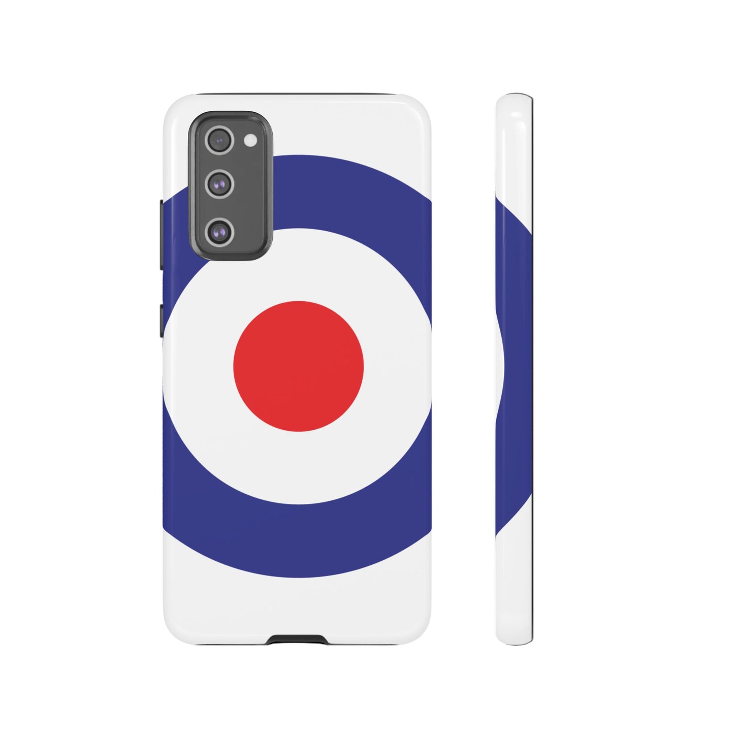 Retro Target Mod Roundel Tough Phone Case for Apple iPhone, Samsung Galaxy and Google Pixel.