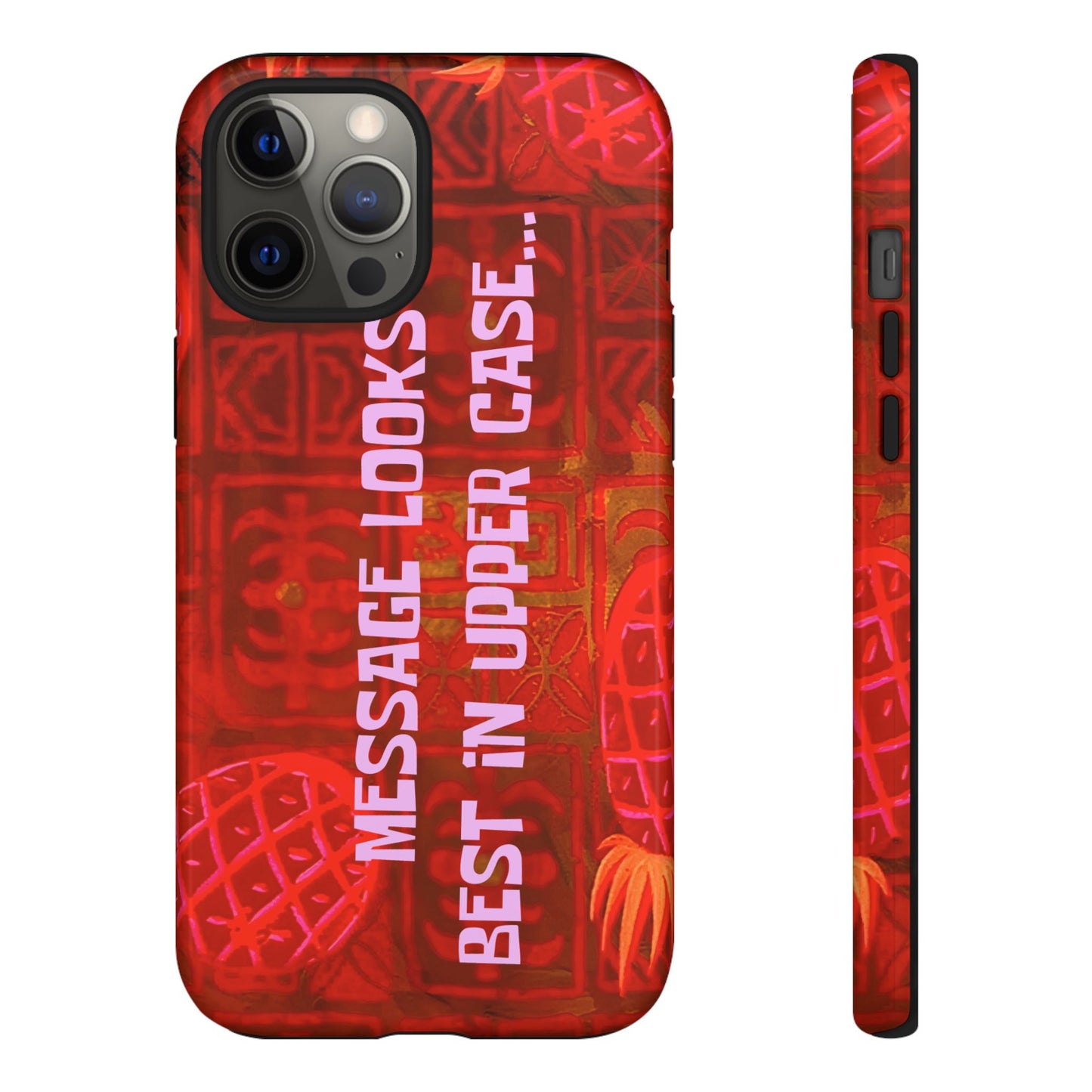 Personalised Tough Case for Apple iPhone, Samsung Galaxy and Google Pixel.
