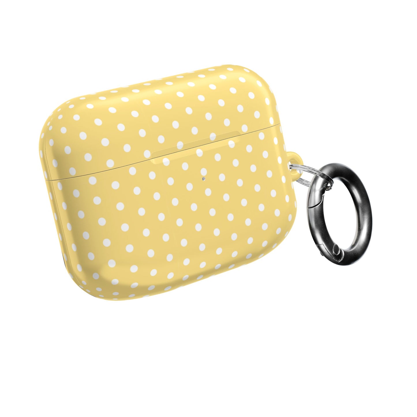 Yellow White Polka Dot AirPod Case — Classic Yellow White Polka Dot Protective Cover